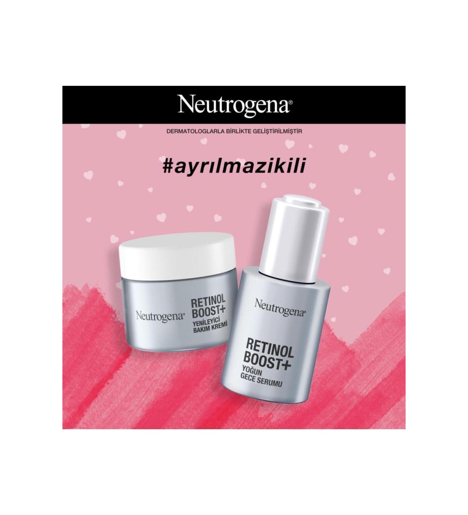 Neutrogena Retinol Boost Intense Cream Night Serum Inseparable Duo