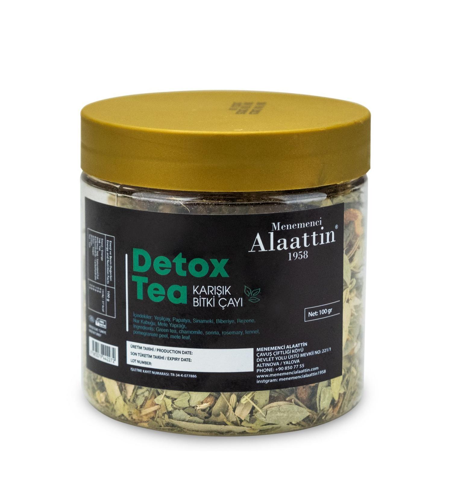 Menemenci Alaattin Detox Mixed Herbal Tea 100 G