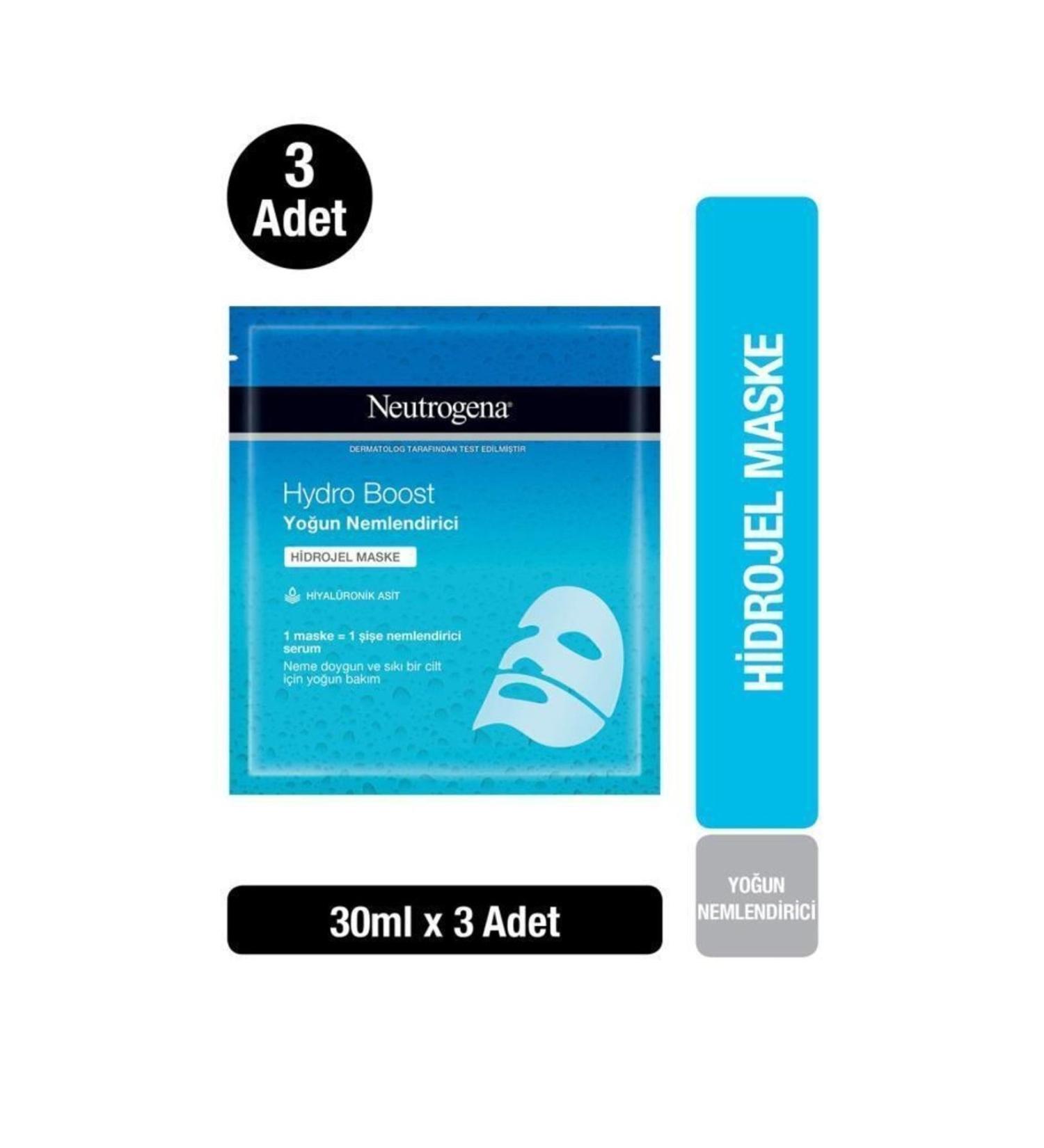 Neutrogena Hydro Boost Intensive Hydrating Hydrogel Mask X 3 Pieces
