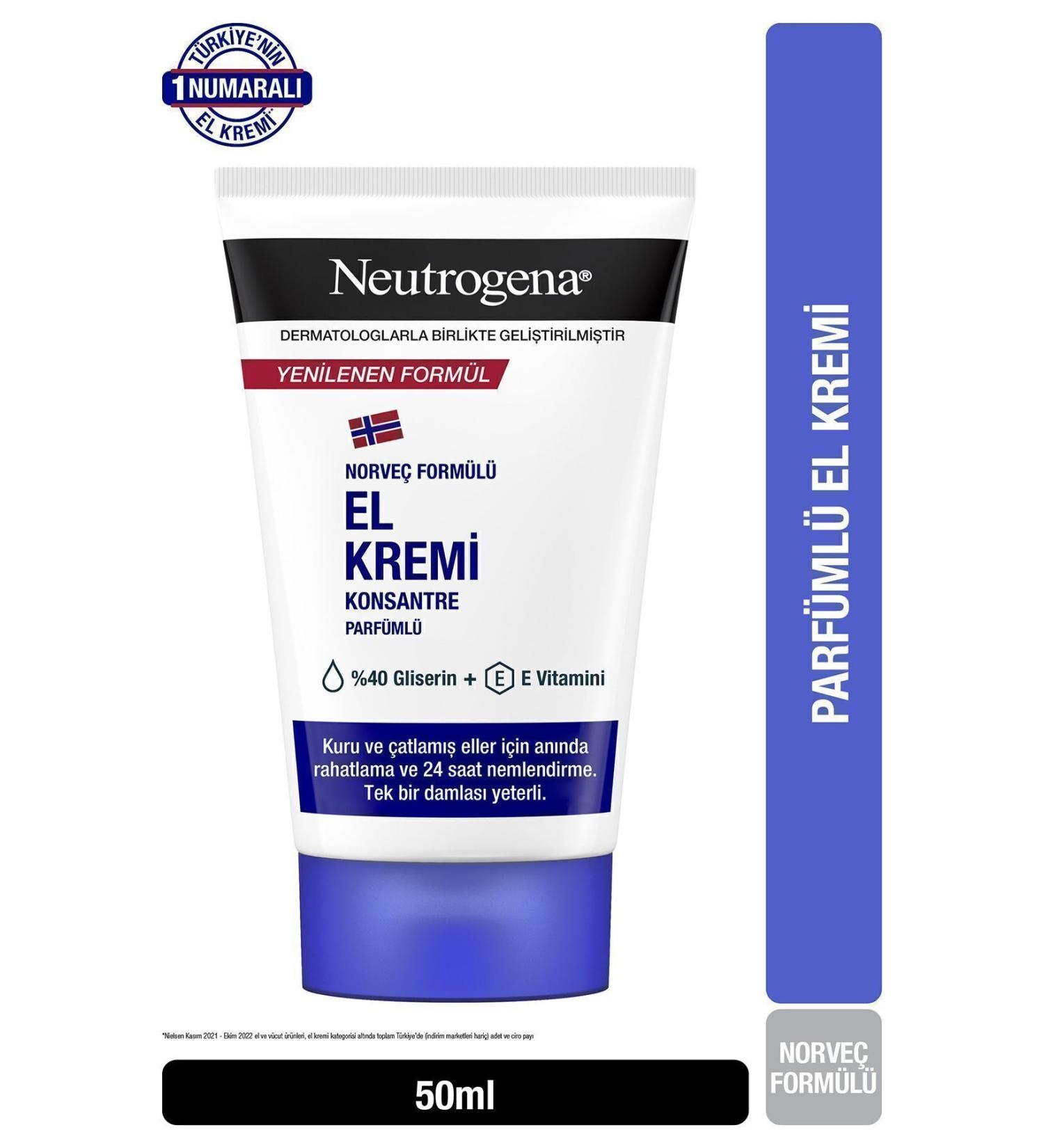 Neutrogena Norwegian Formula Hand Cream Perfumed 50 Ml