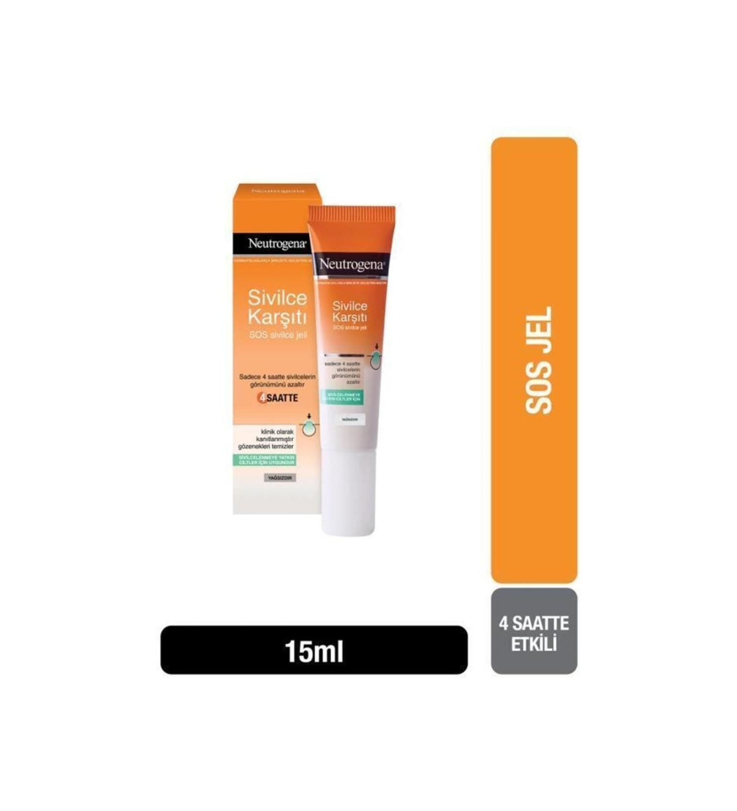 Neutrogena Visibly Clear Anti-Acne Sauce Fast Acting Acne Gel 15 ml