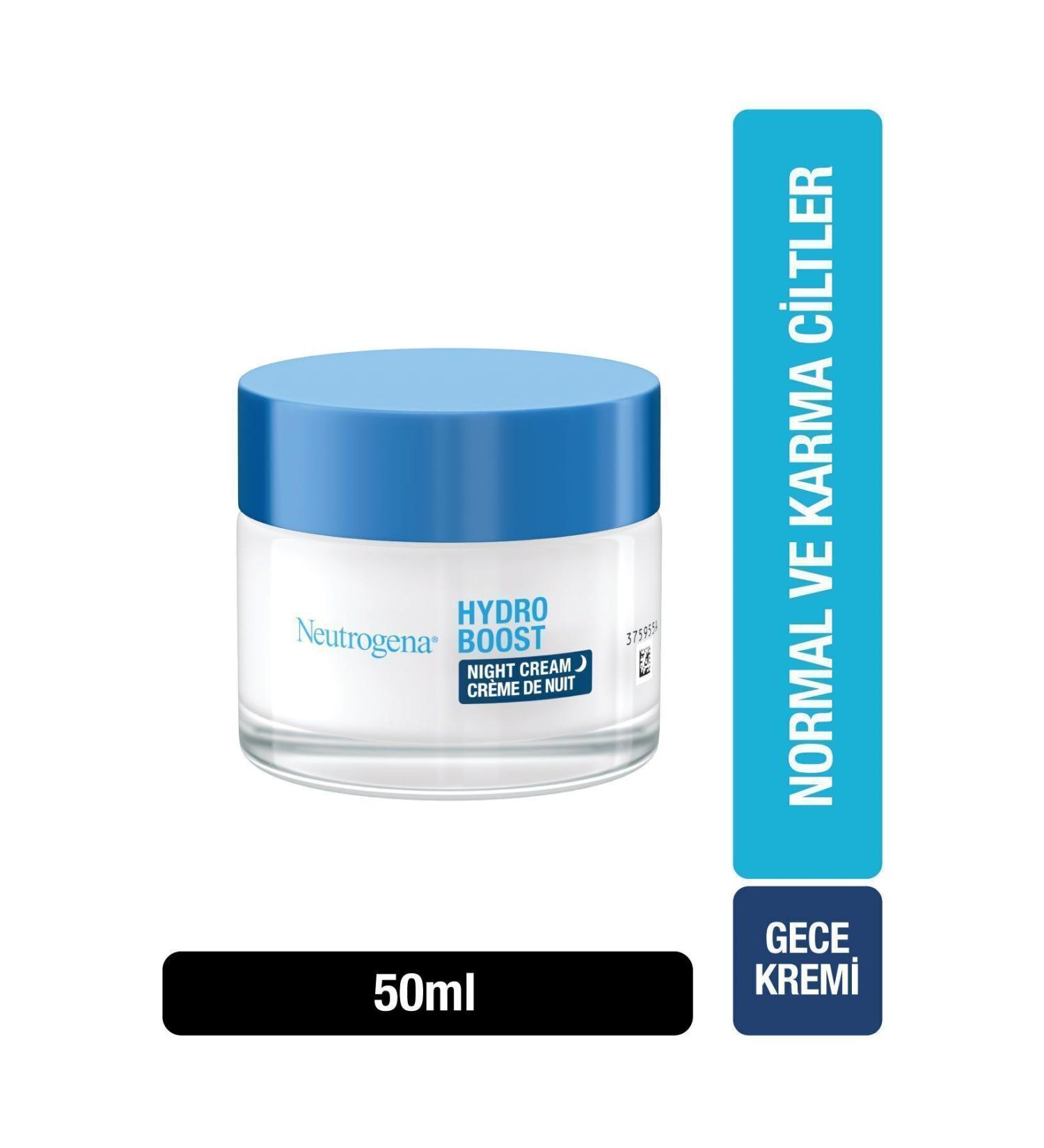 Neutrogena Hydro Boost Night Cream 50ml - Buy Online on GoSupps.com