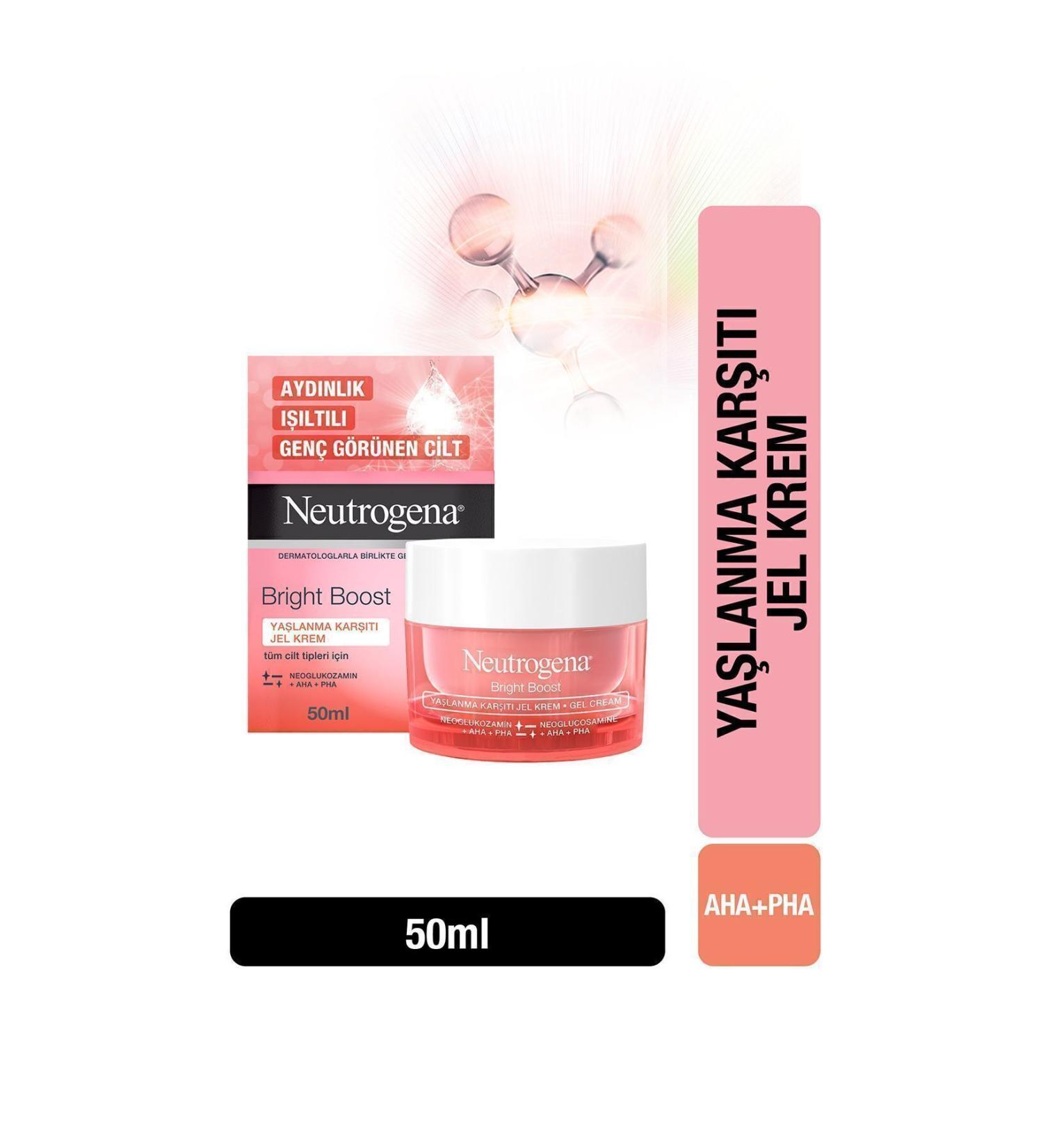 Neutrogena Bright Boost Anti-Aging Gel Cream 50 ml