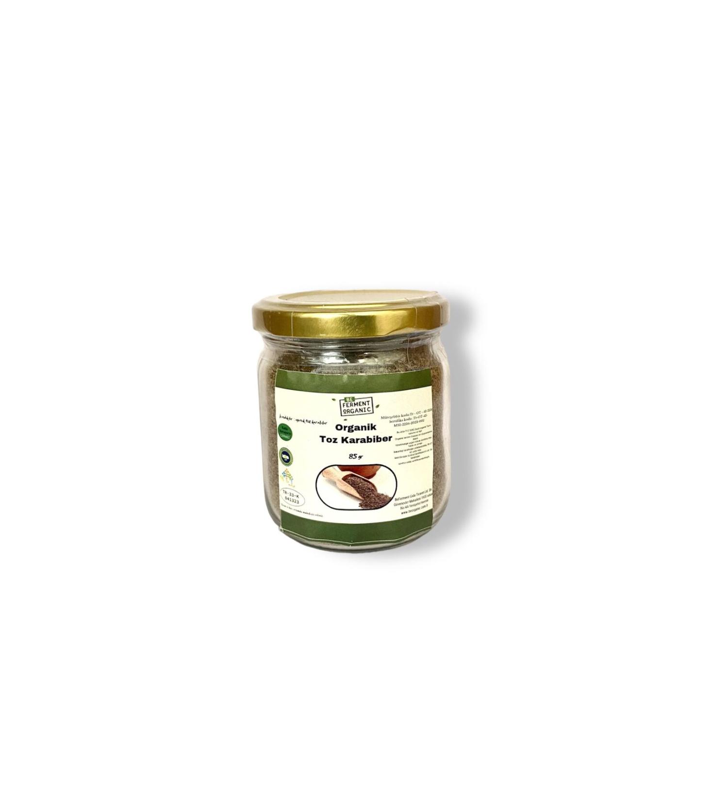 Beferment organic black pepper powder 85 gr