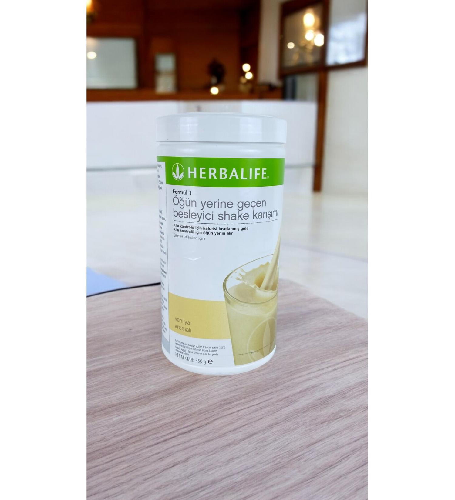 Herbalife Formula 1 Meal Replacement Nutritious Vanilla Flavored Shake Mix