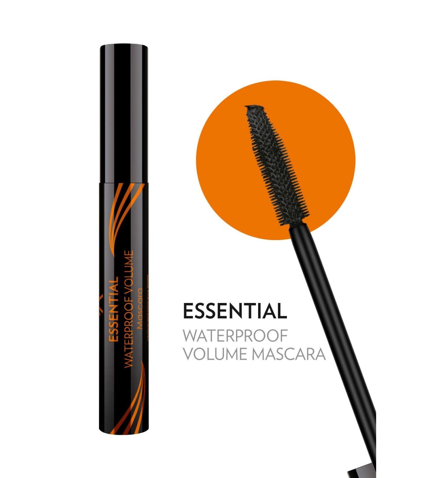 Golden Rose Essential Waterproof Volume Mascara Black - Waterproof Mascara - 8691190070687 - Buy Online on GoSupps.com