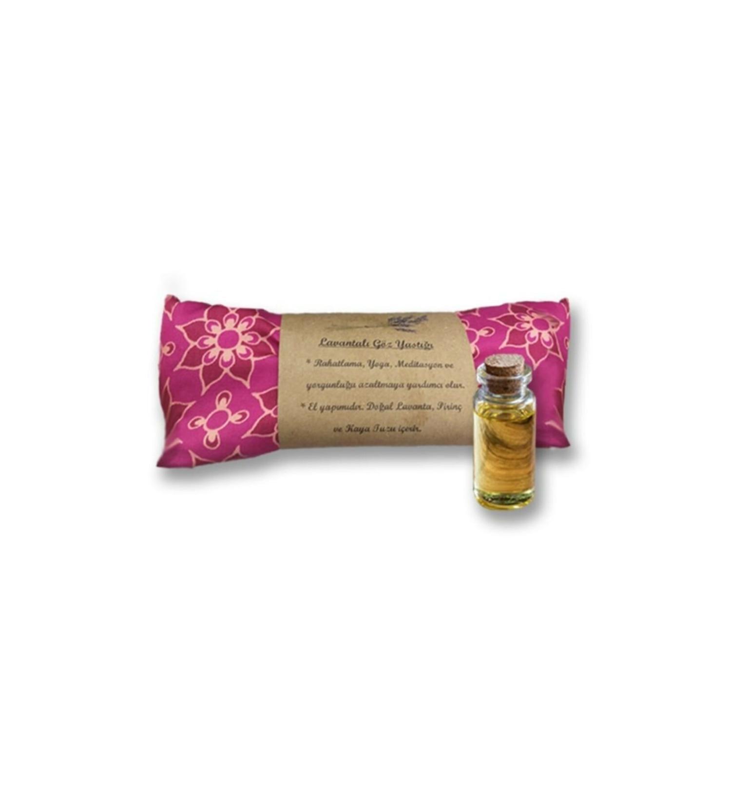 botanica Lavender Eye Pillow - Meditation - Yoga - Aromatherapy Eye Patch (Lavender Oil Gift)