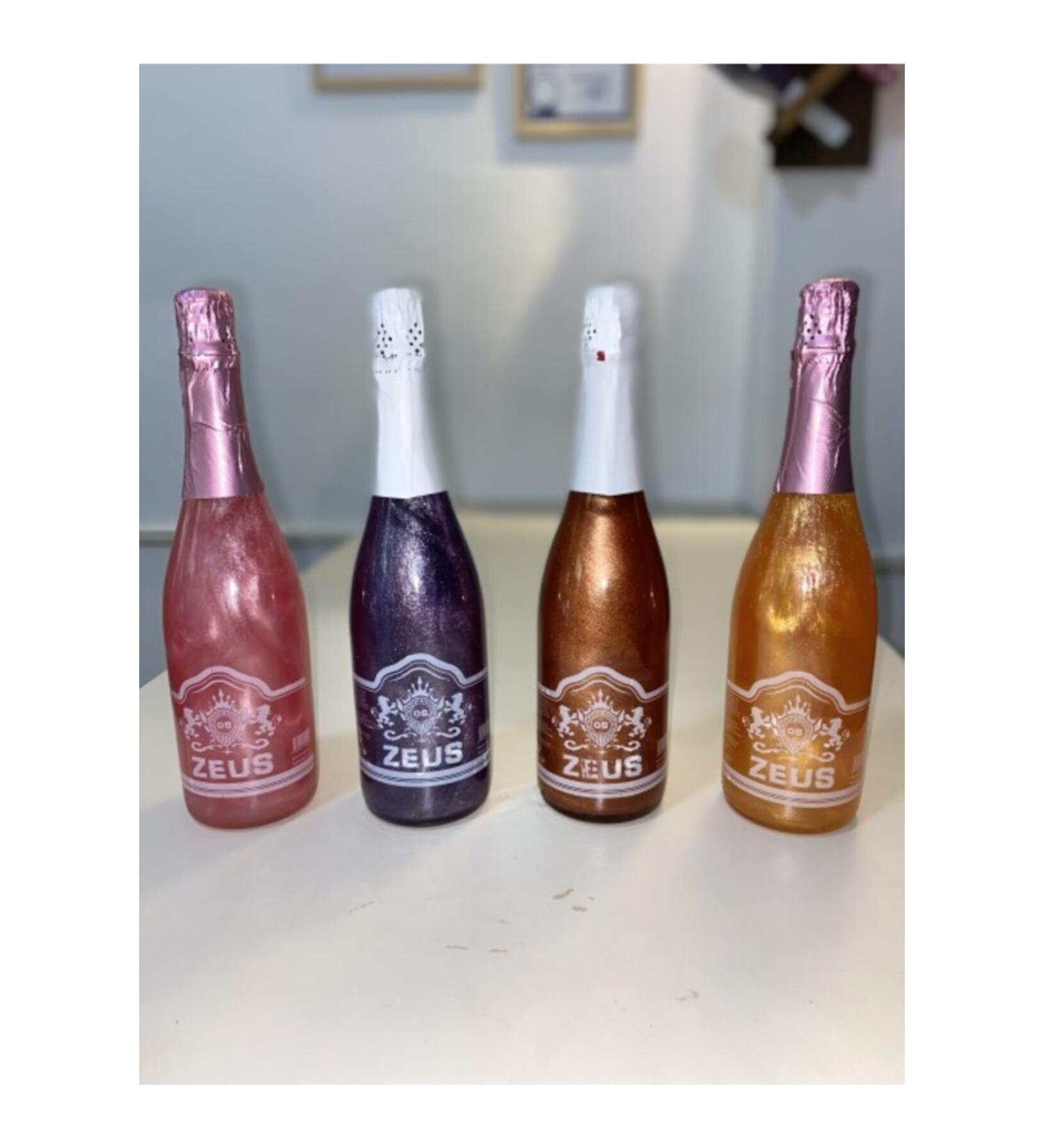 OS ZEUS Strawberry Blackberry Mixed Fruit and Mango Flavored Carbonated Drink (4 Pieces)