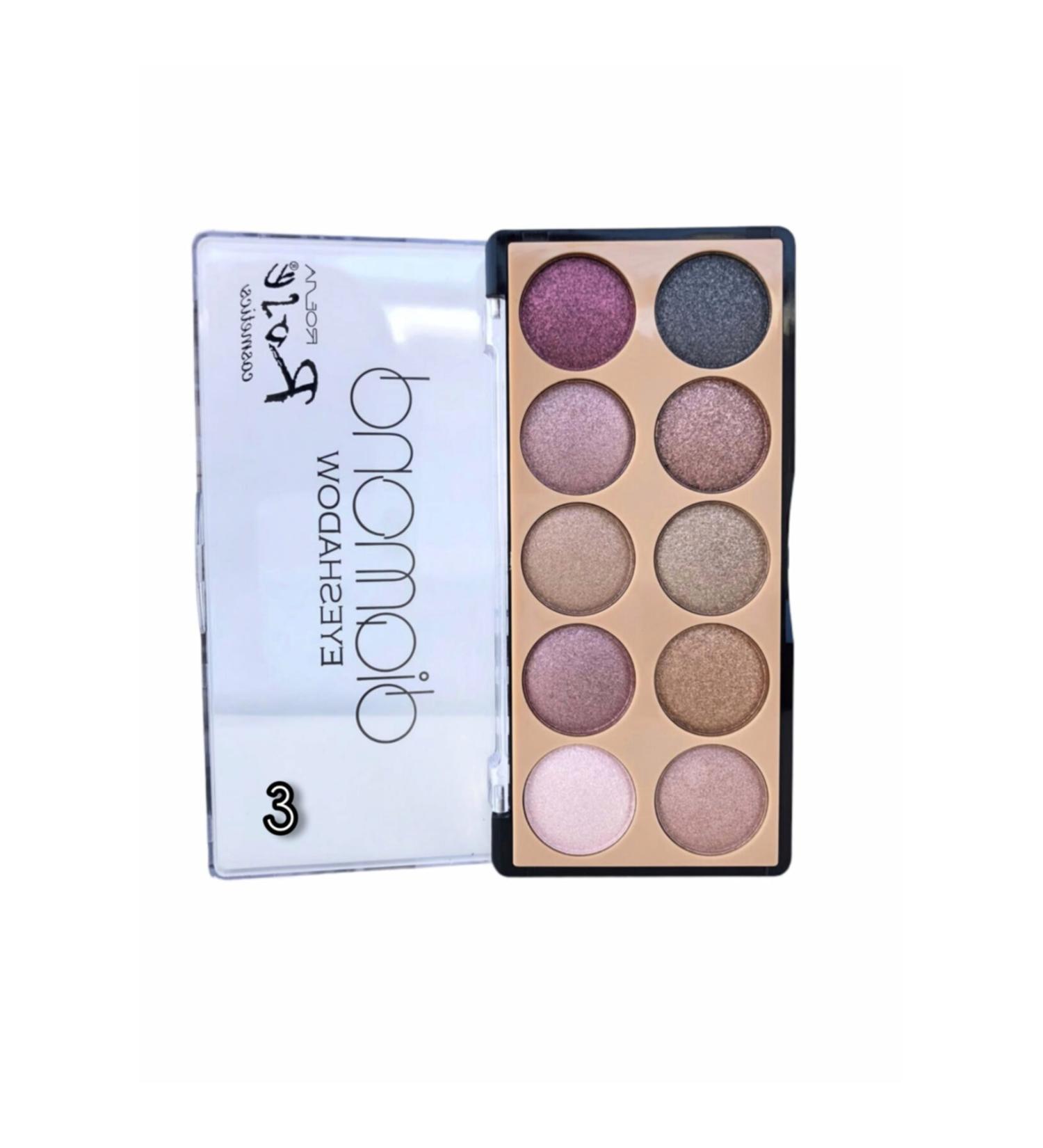 AILY COSMETICS Rose Diamond Model 10-Piece Eyeshadow Palette 03 No
