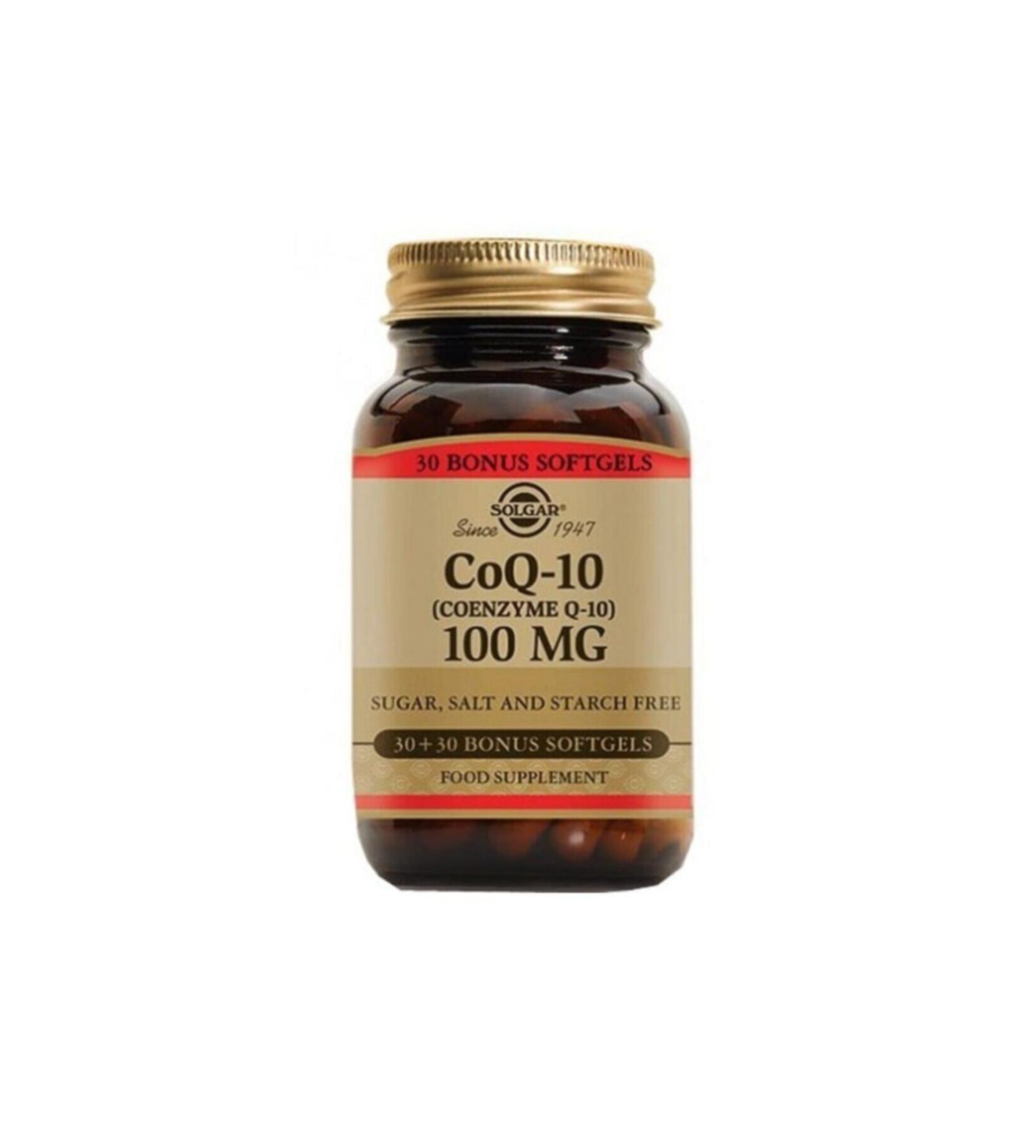 Solgar Coenzyme Coq-10 100 Mg 60 Capsules