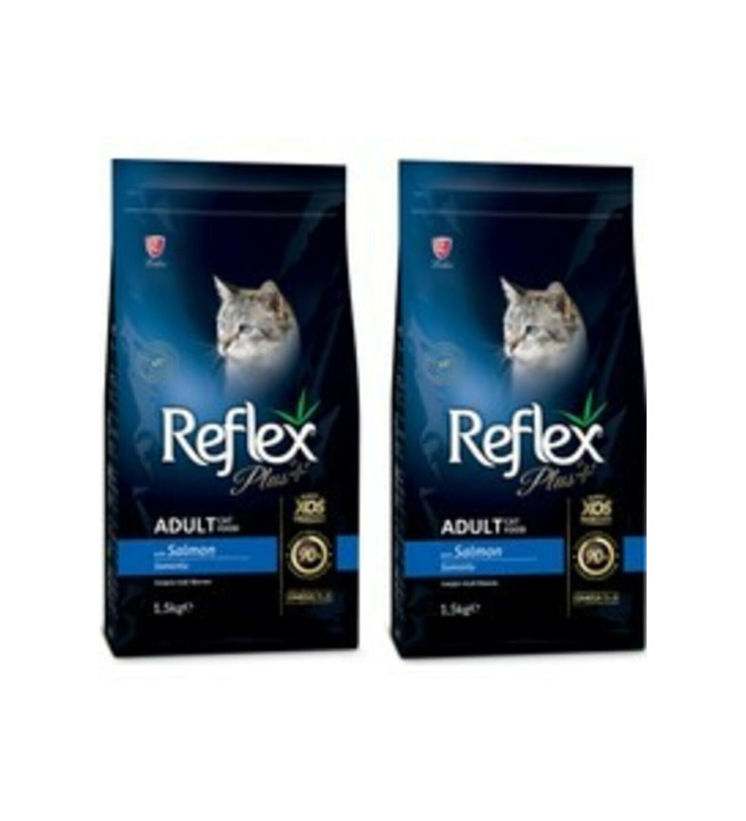 Reflex Salmon Adult Cat Food 1.5 Kg X 2 Pieces