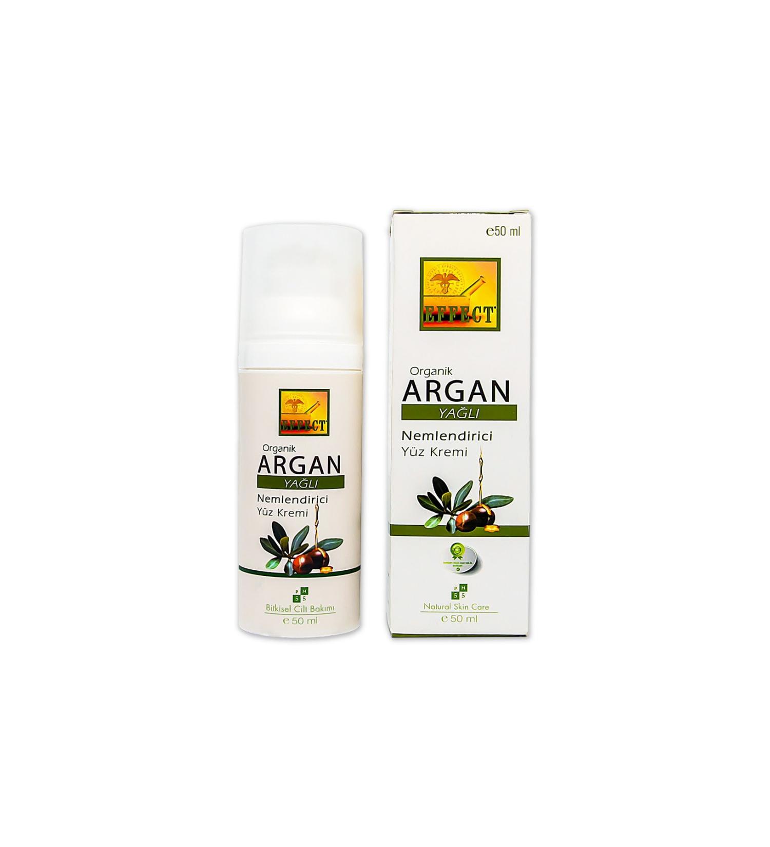 EFFECT Organic Argan Oil Moisturizing Face Cream 50 ml