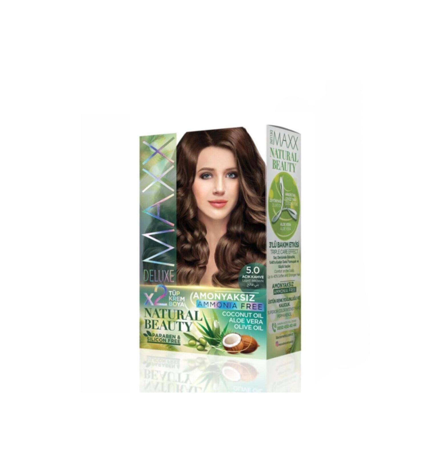 Maxx Deluxe Natural 5.0 Light Coffee