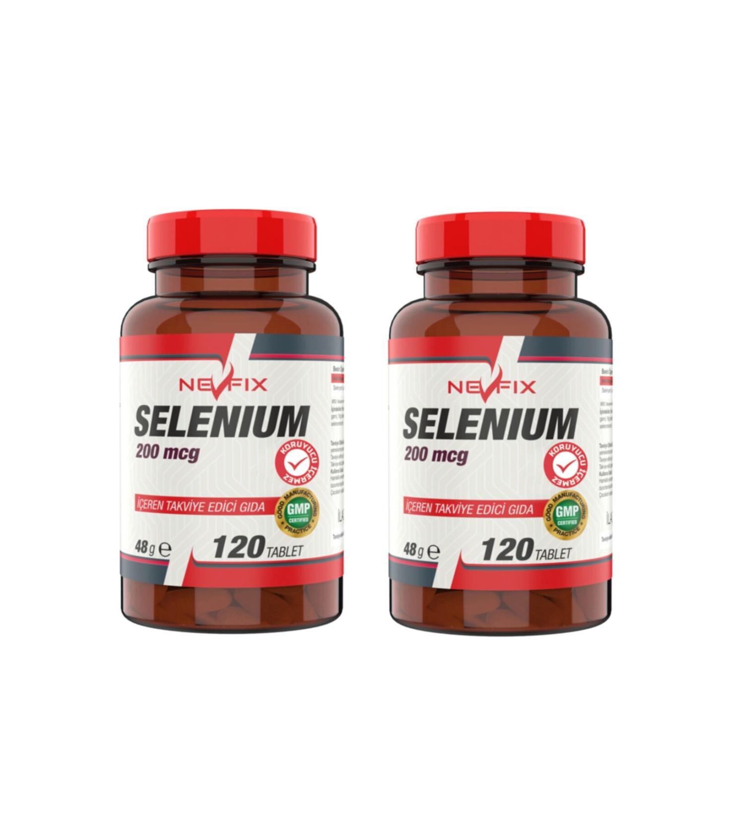Nevfix Selenium 200 Mcg 120 Tablets