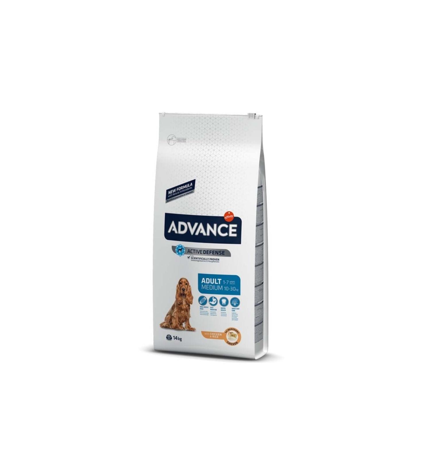 Advance Adult Medium Chicken Medium Breed Adult Dog Food 14 Kg
