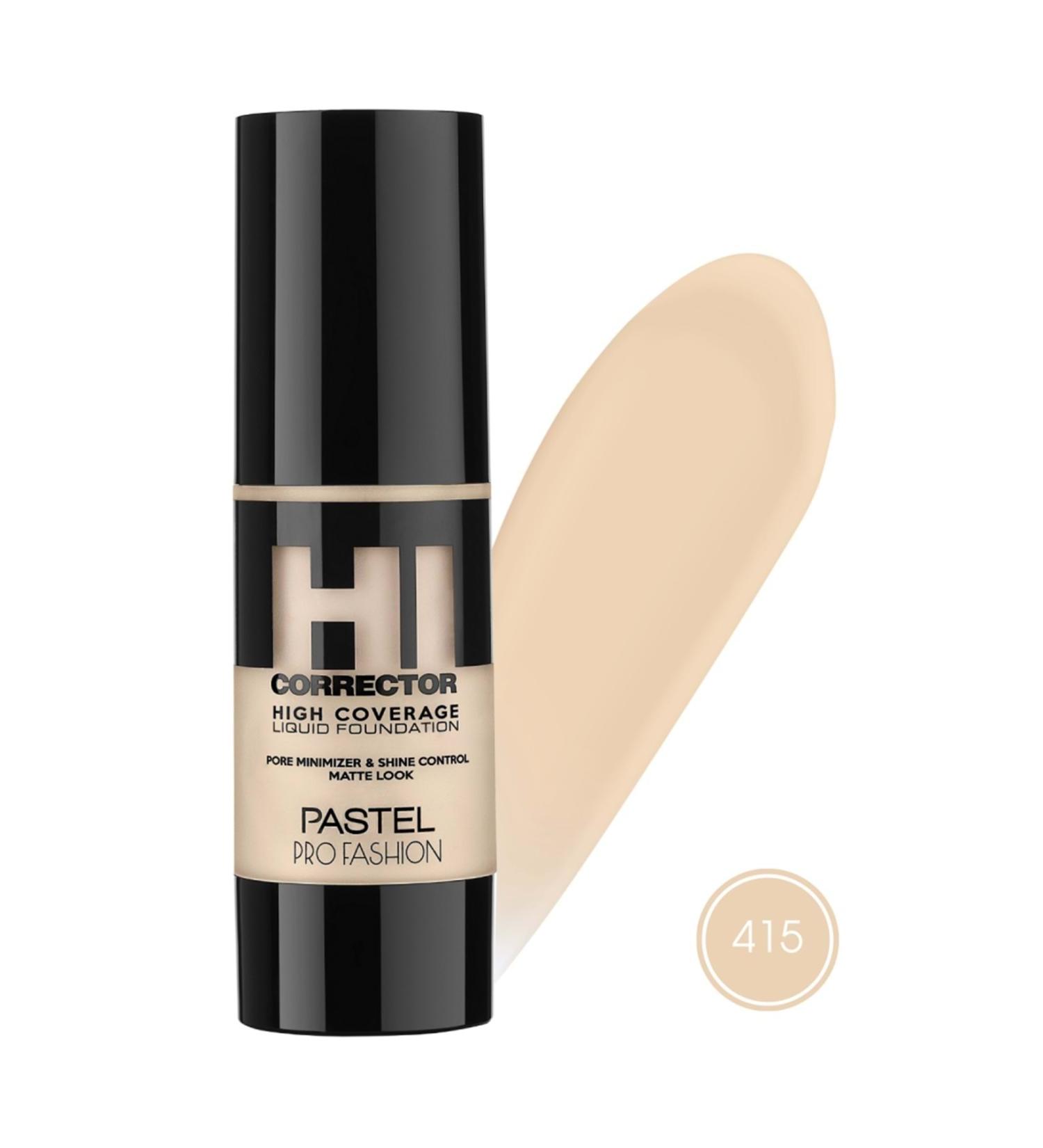 Pastel High Coverage Liquid Foundation - Liquid Foundation 415 30 ml