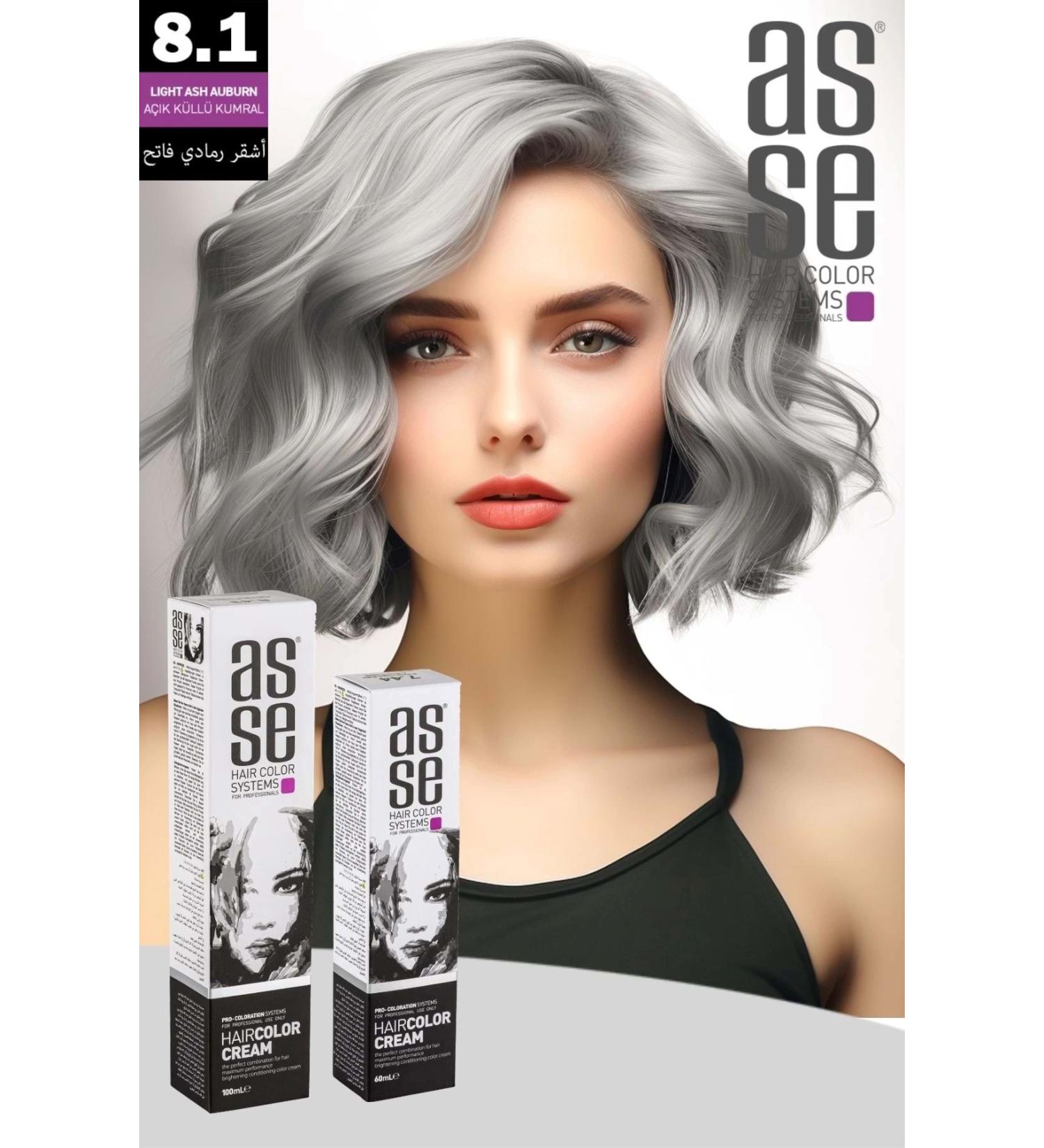 asse 8.1 Light Ash Blonde - 60ml Tube Paint