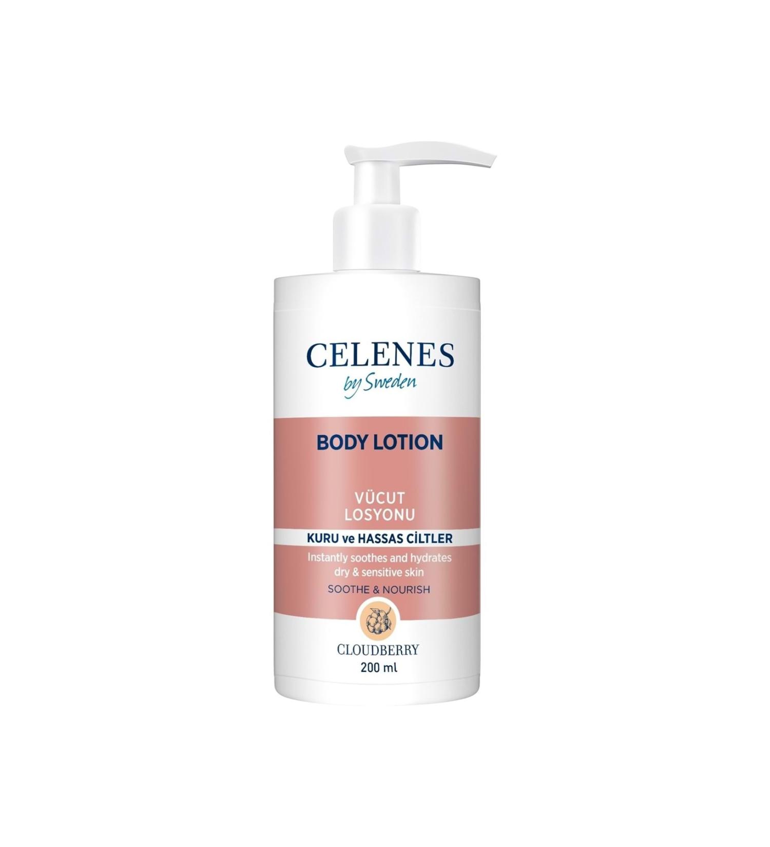 Celenes by Sweden Cloudberry Body Lotion 200 Ml.