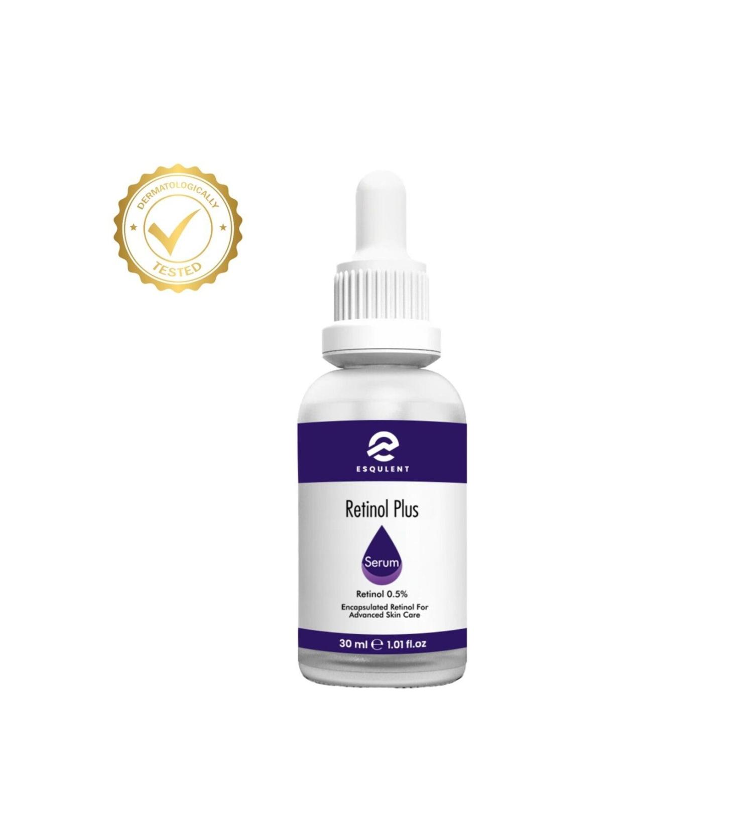 Esqulent Retinol Plus Serum Lifting Effect Deep Anti-Wrinkle Regenerating Pure Retinol Serum 30 ml - Buy Online on GoSupps.com