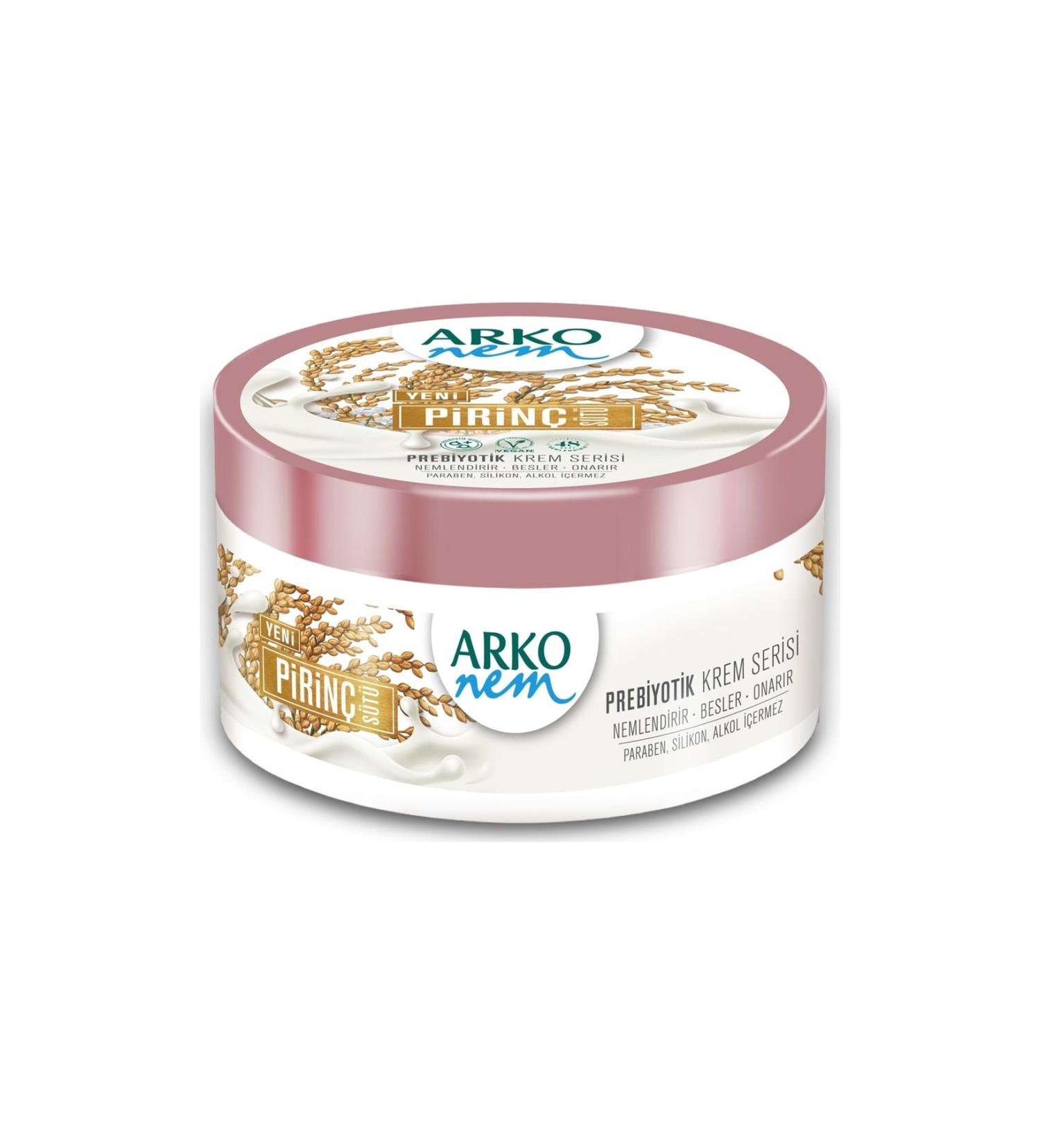 Arko Nem Prebiotic Cream Series Rice Milk 250 ml