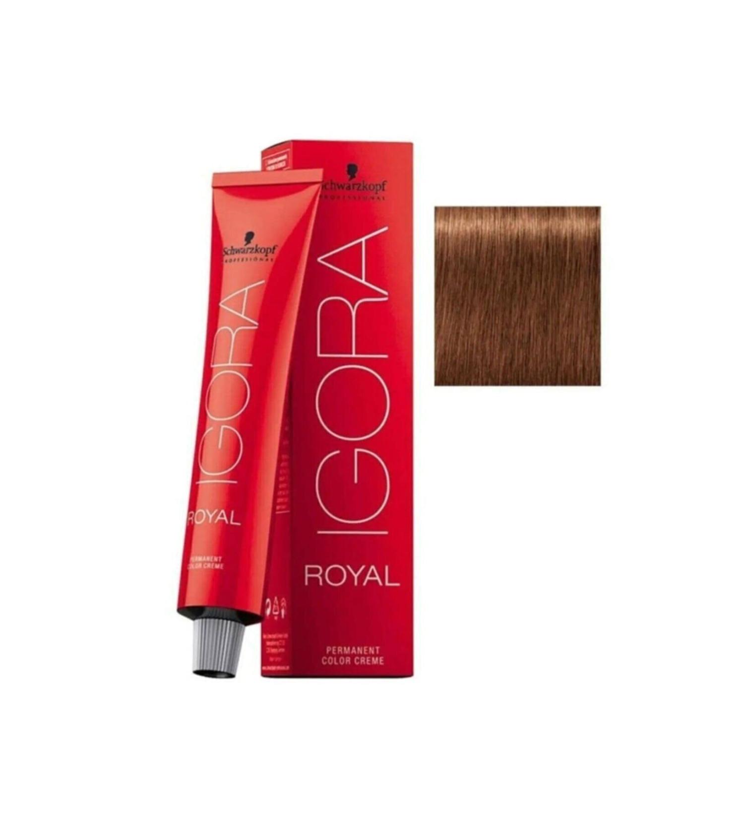 Igora Igora Royal 7-57 Golden Copper Blonde Hair Dye Tube 60ml