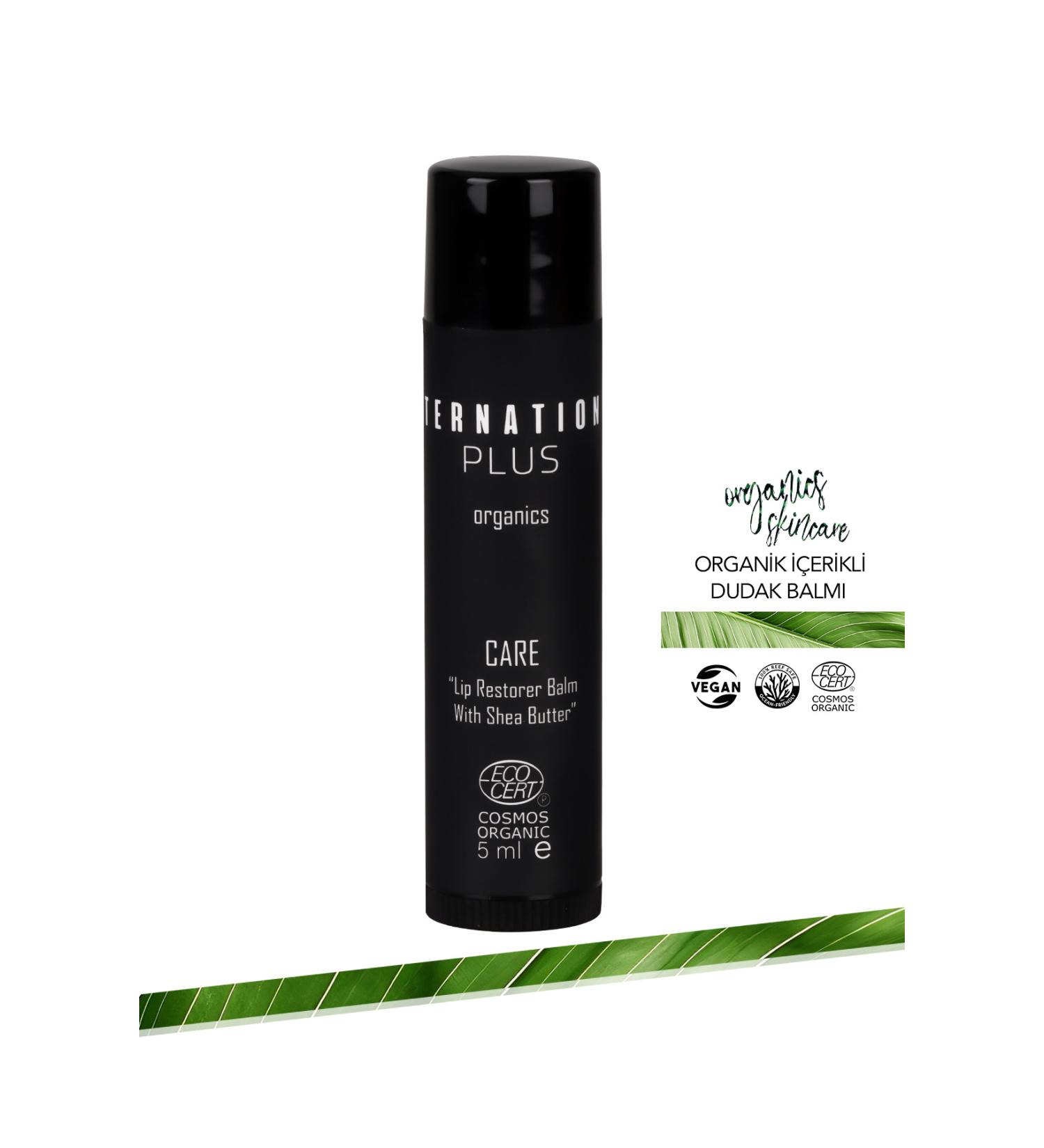 International Plus Organics CARE: Shea Lip Balm - Buy Online on GoSupps.com