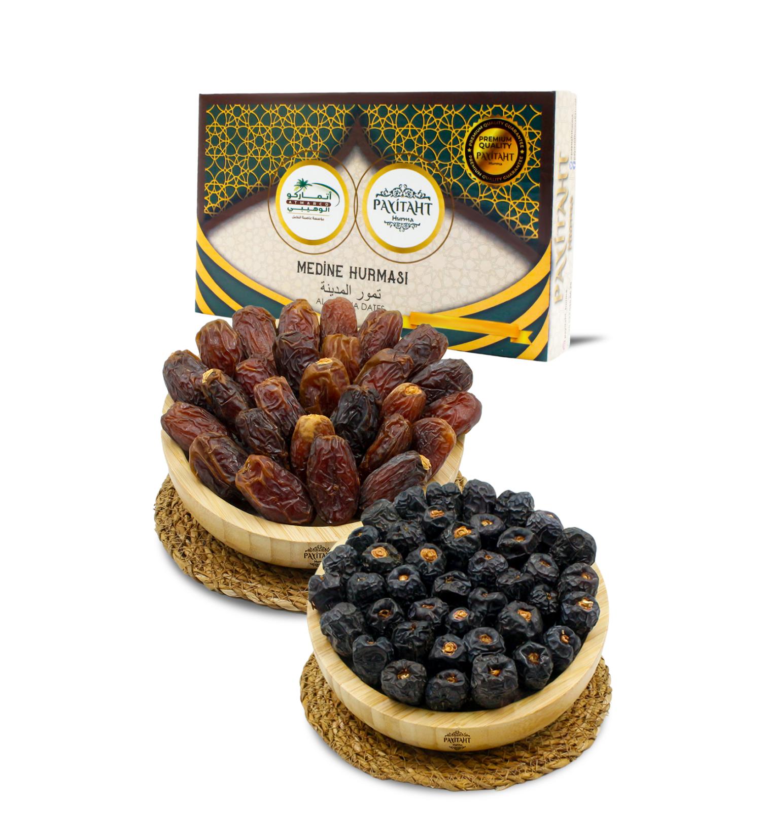 Payitaht Dates Medina Majdul Dates 500gr Large Size Sugar-Free Acve (MEDINA PROPHET DATE) 500gr New Crop Set 1kg - Buy Online on GoSupps.com