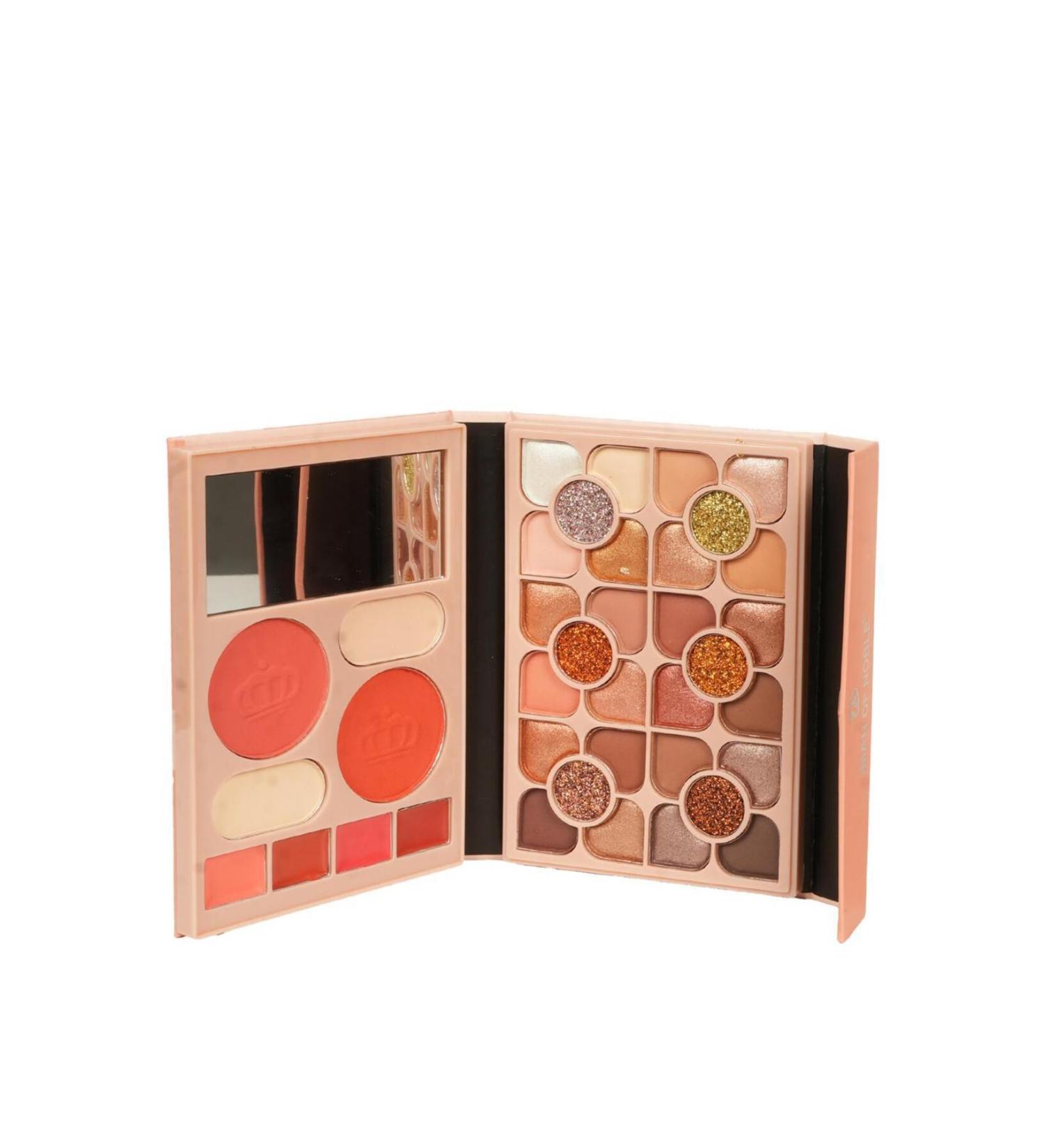 REDSHINE Wallet Model Makeup Set - Eyeshadow Highlighter Blush Lipstick Eyebrow Shadow Glitter