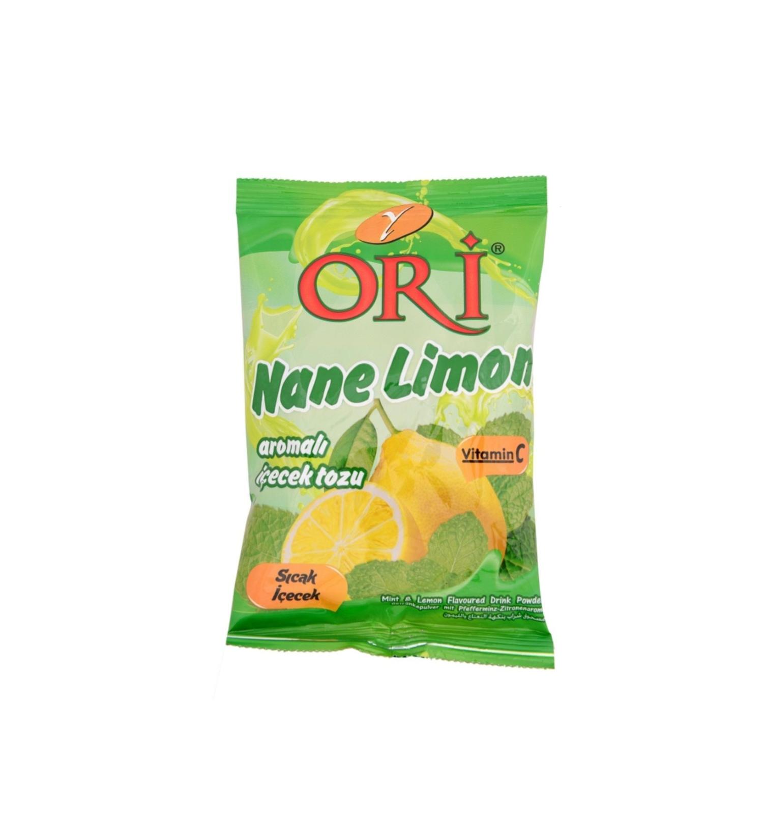 Ori Mint Lemon Flavored Powder Drink 250 gr 5 Pieces