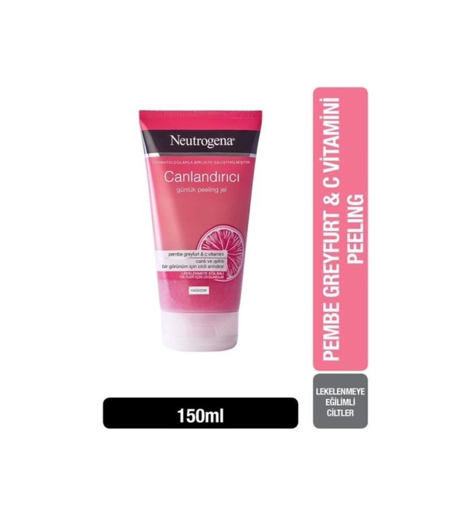 Neutrogena Revitalizing Pink Grapefruit Daily Peeling Gel 150 ml