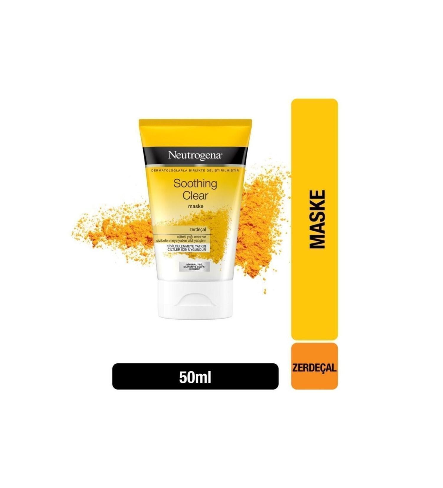 Neutrogena Soothing Clear Turmeric Face Mask - Buy Online on GoSupps.com