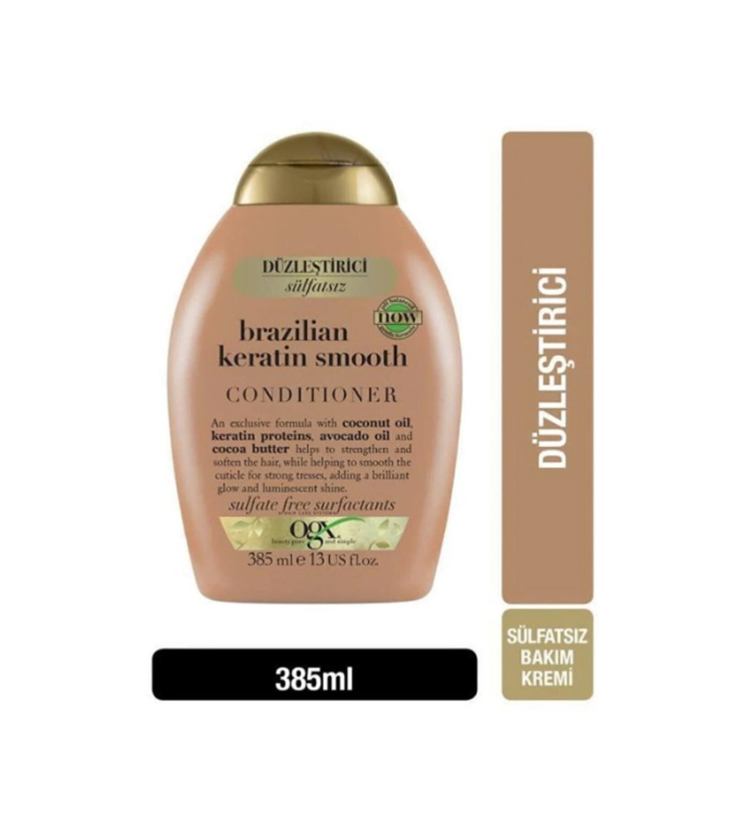 OGX Straightening Brazilian Keratin Smooth Hair Care Cream 385 ml