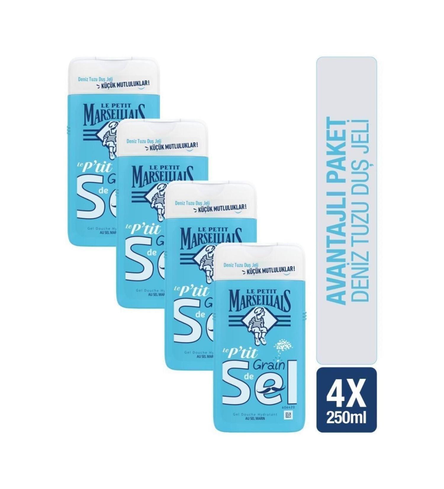 Le Petit Marseillais Lpm Bonheur Series Sea Salt Shower Gel 250 Ml