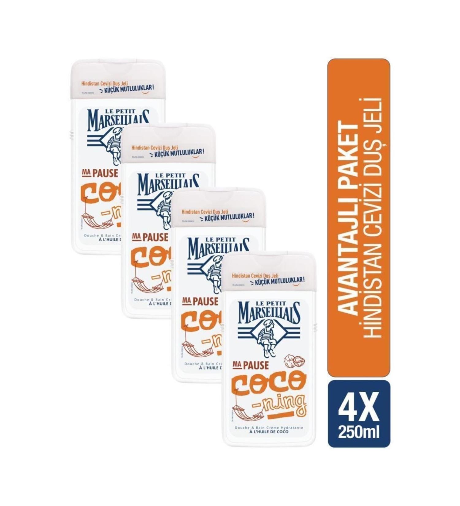 Le Petit Marseillais Lpm Bonheur Series Coconut Shower Gel 250 Ml
