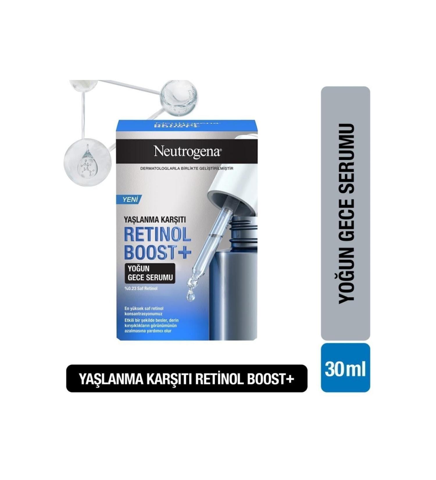 Neutrogena Retinol Boost Anti-Wrinkle Intensive Night Serum Antiaging