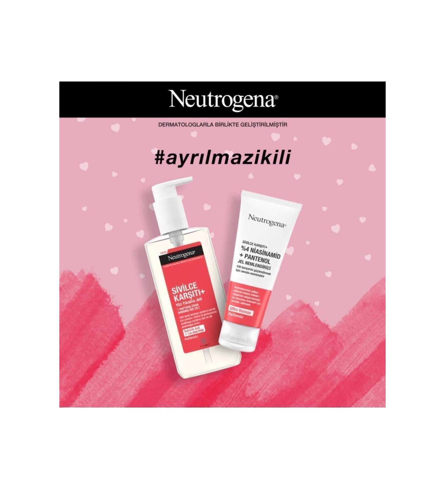 Neutrogena Anti-Acne Cleansing Gel Moisturizer Inseparable Duo