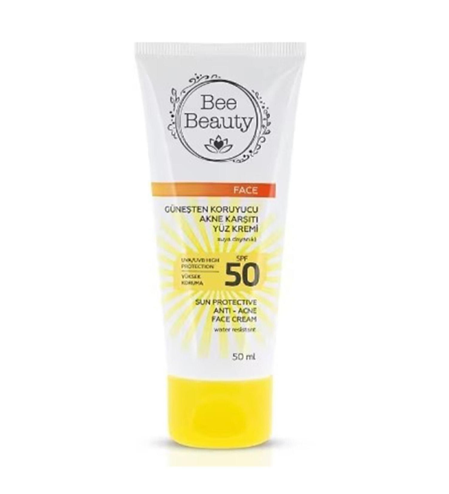 Bee Beauty Sunscreen Anti-Acne Face Cream 50 Ml