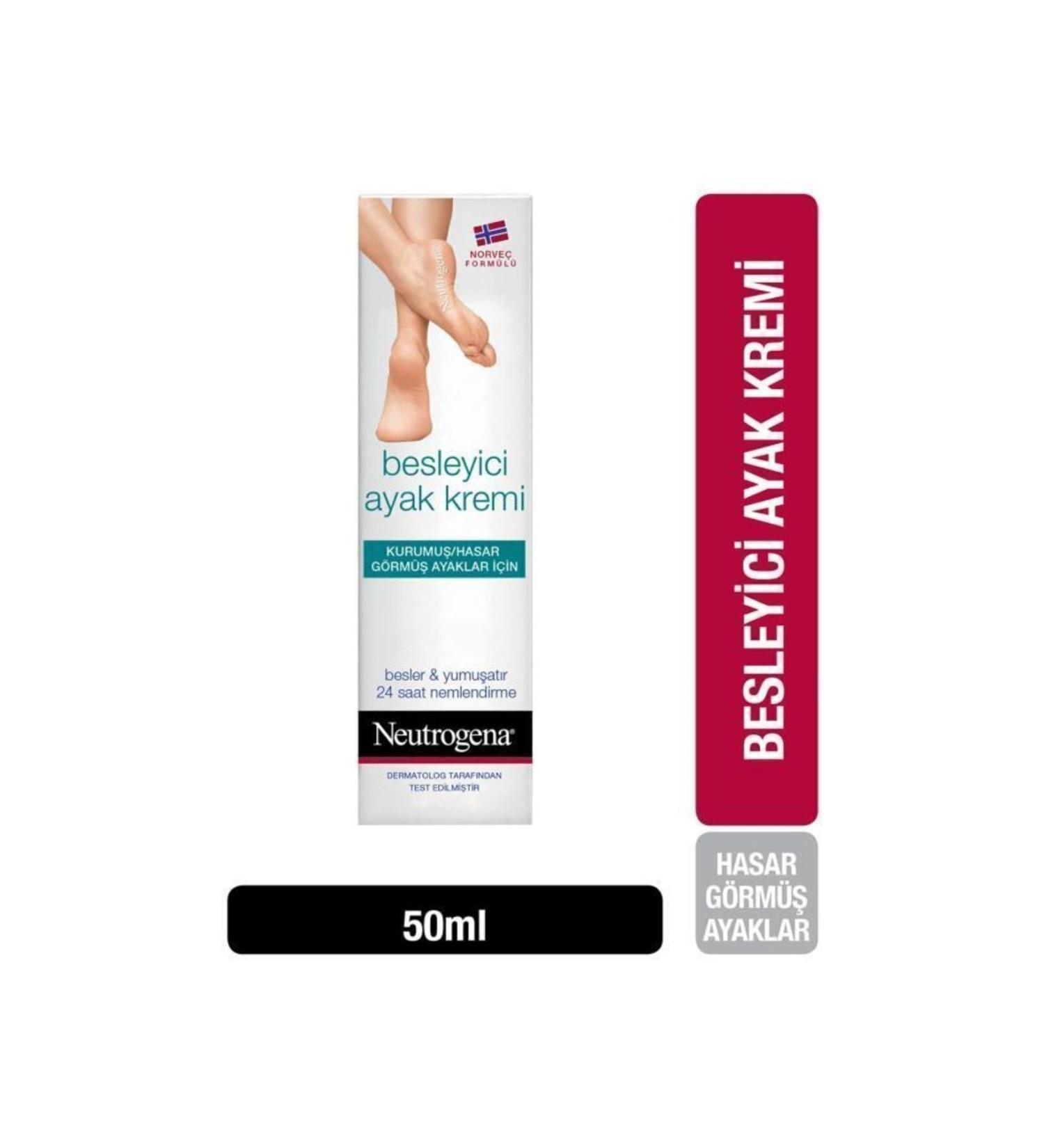 Neutrogena Norwegian Formula Moisturizing Foot Cream for Dry Feet 50 ml