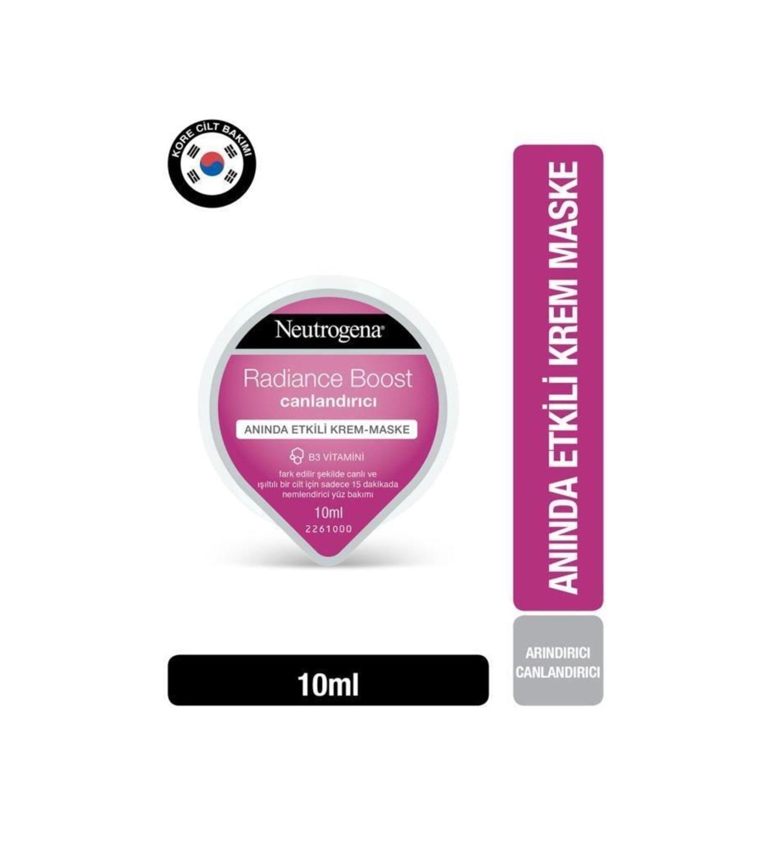 Neutrogena Radiance Boost Hydrogel Cream Mask 10