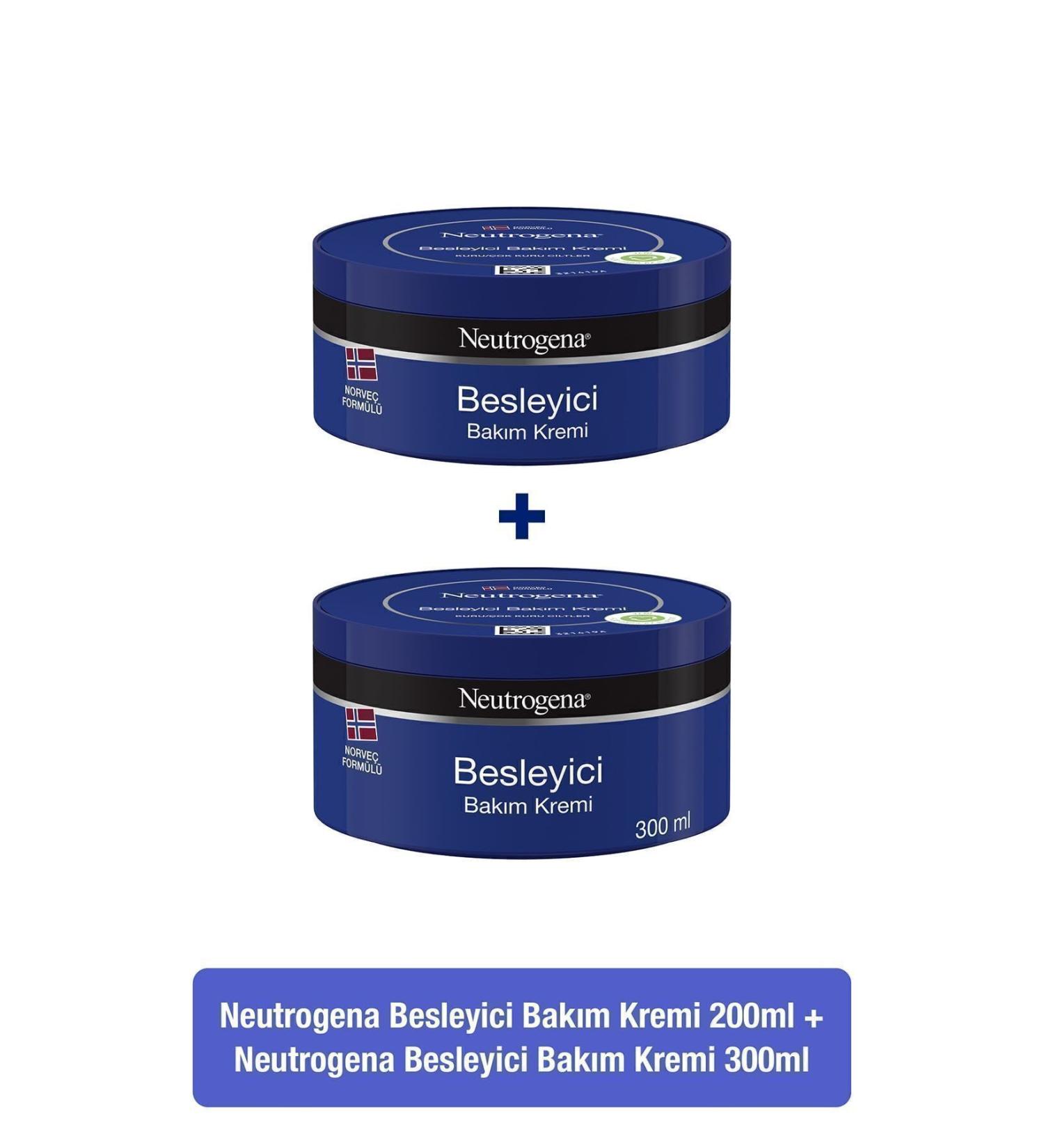 Neutrogena Norwegian Formula Nourishing Care Cream 300 ml Nourishing Care Cream 200 ml