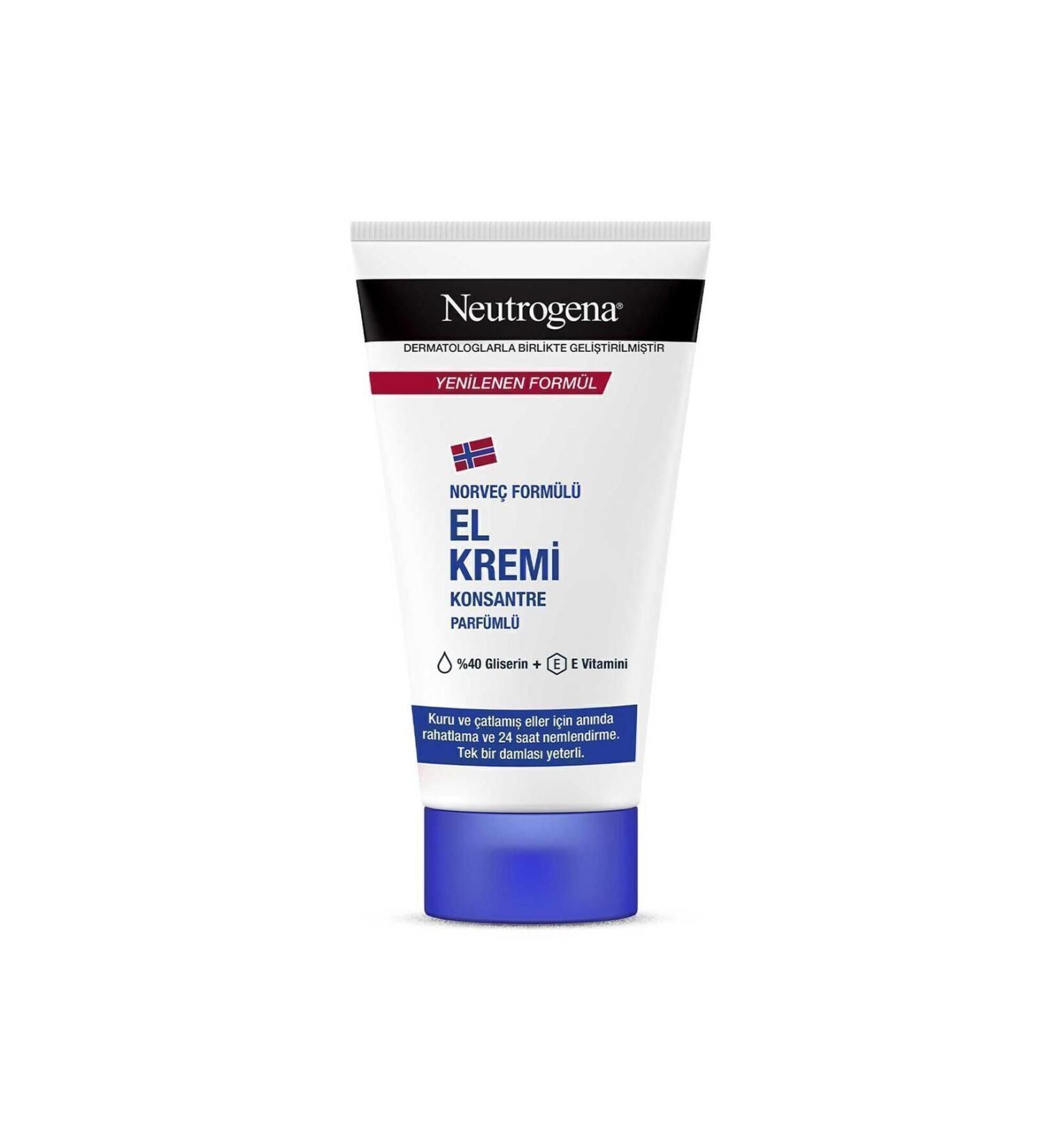 Neutrogena Concentrated Formula Perfumed Hand Cream 75 ml