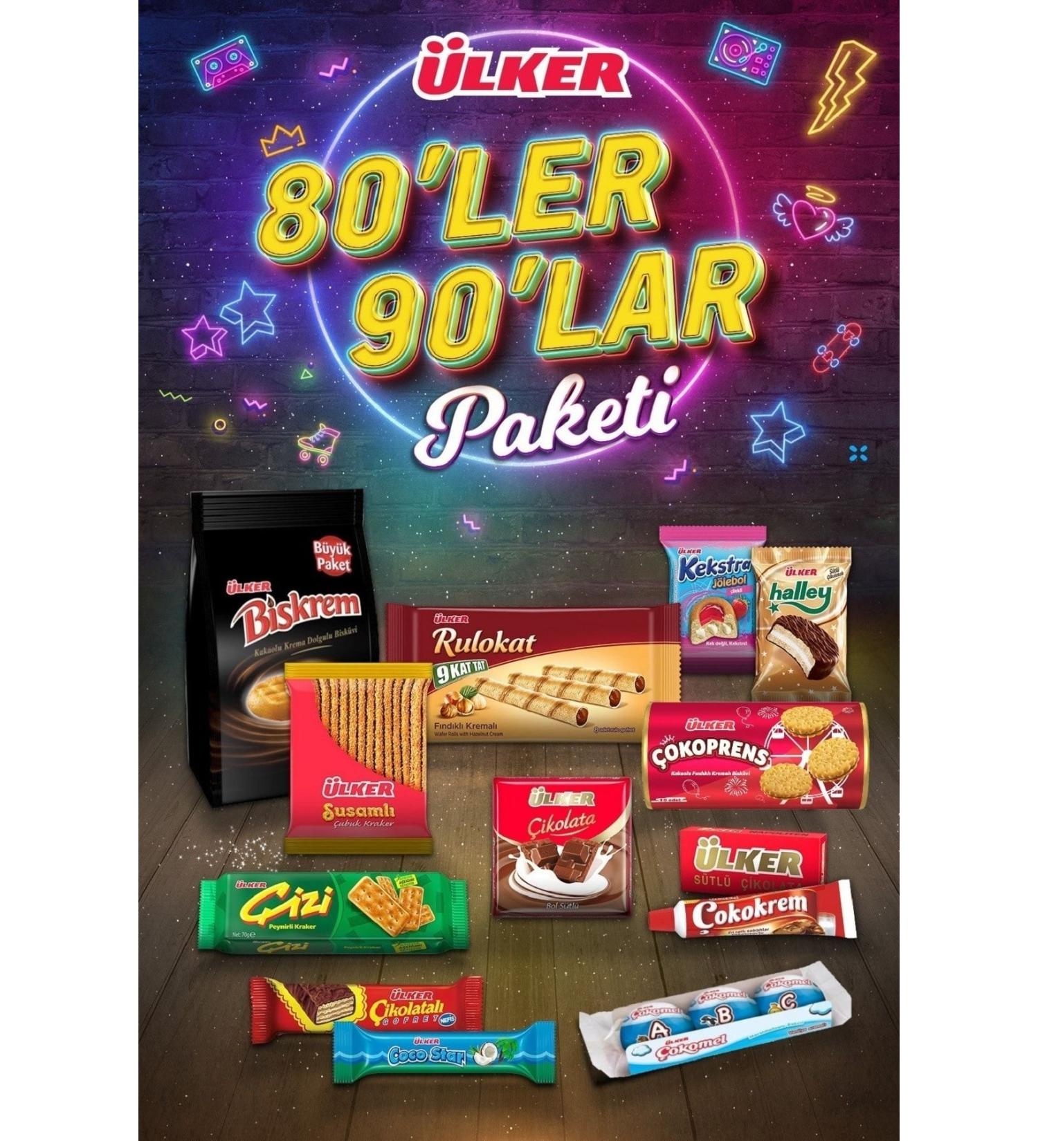 Ulker 80s 90s Snack Pack