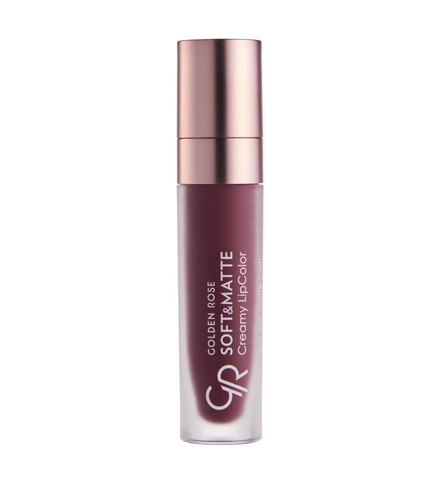 Golden Rose Soft & Matte Creamy Lipcolor No: 116 Mulberry - Liquid Matte Lipstick - 8691190763169 - Buy Online on GoSupps.com