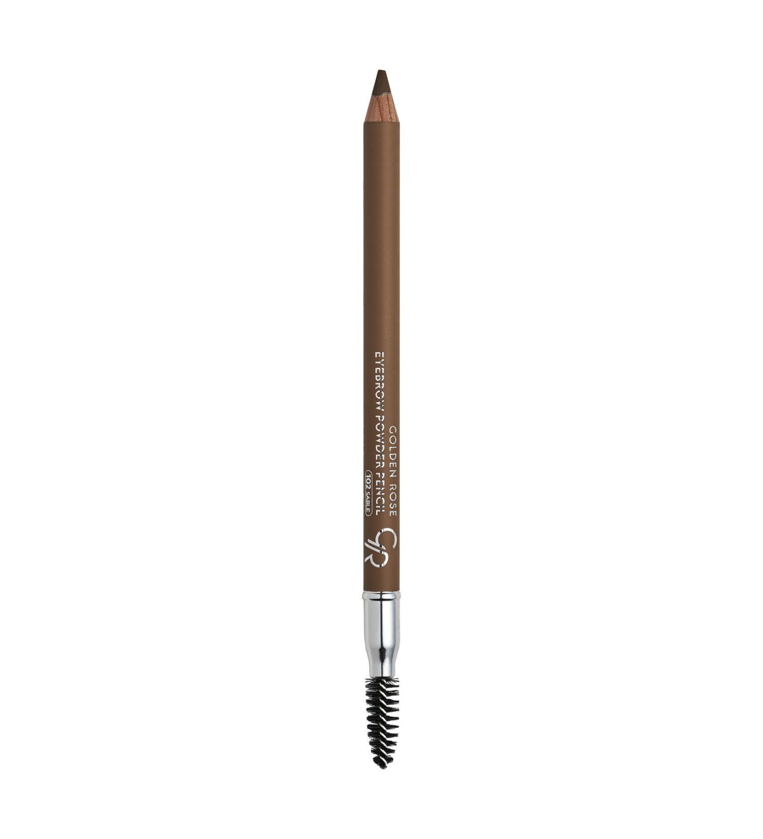 Golden Rose Eyebrow Powder Pencil No: 102 Sable - Powder Eyebrow Pencil - 8691190071158 - Buy Online on GoSupps.com