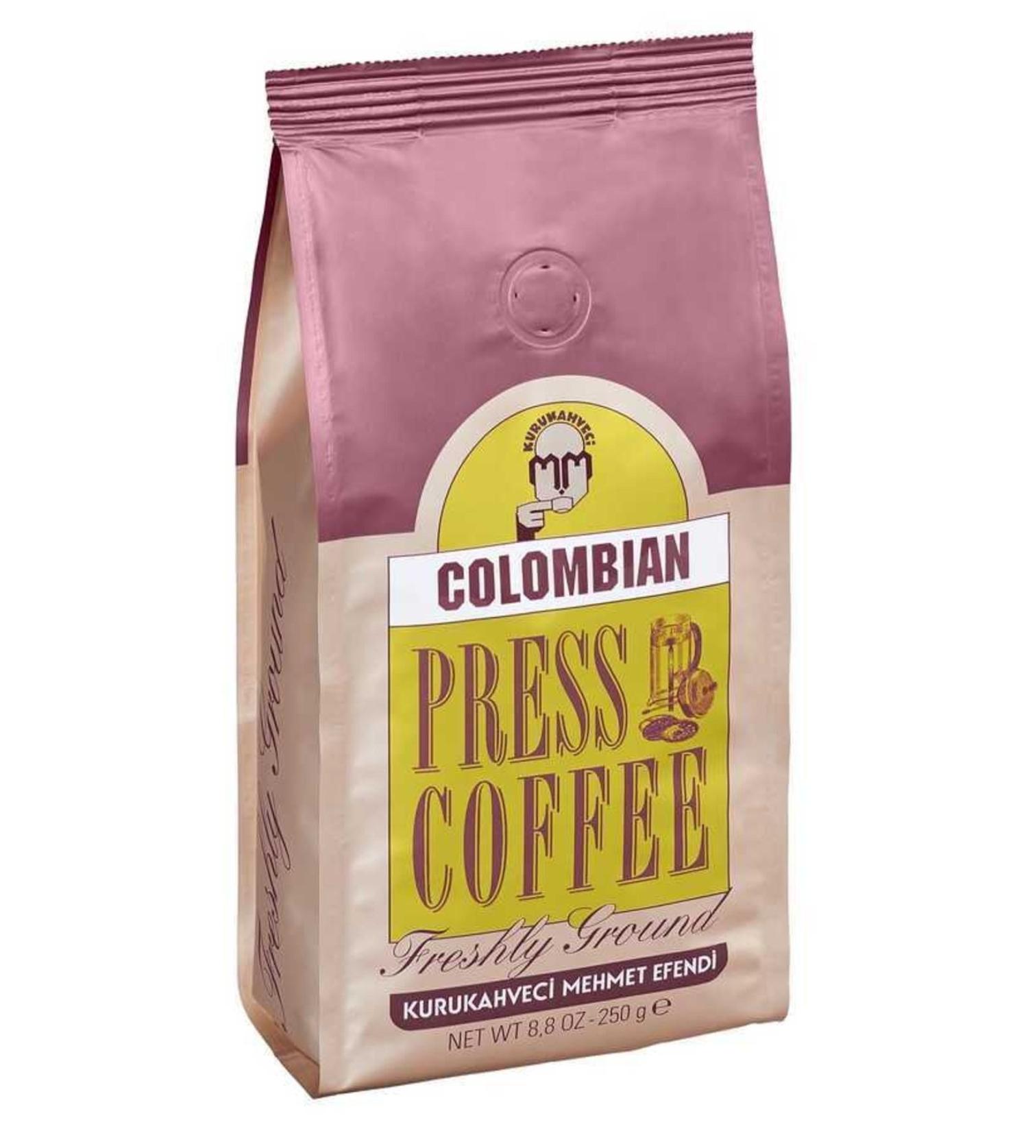 Mehmet Efendi Mehmet Efendi Colombian Press Pot Filter Coffee 250gr