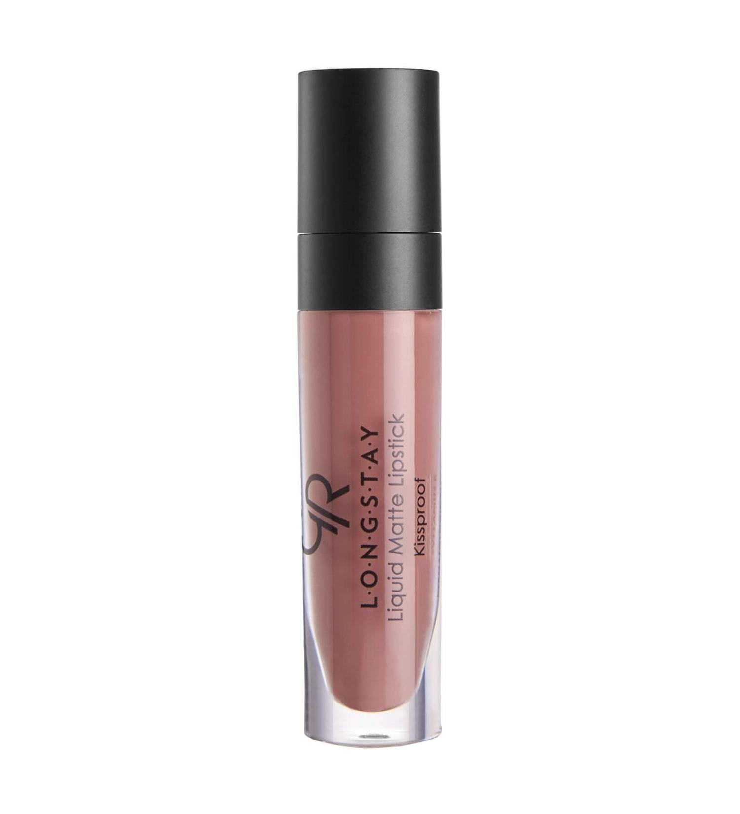 Golden Rose Longstay Liquid Matte Lipstick No: 24 Rustic Brown - Likit Mat Ruj - 8691190856243 - Buy Online on GoSupps.com