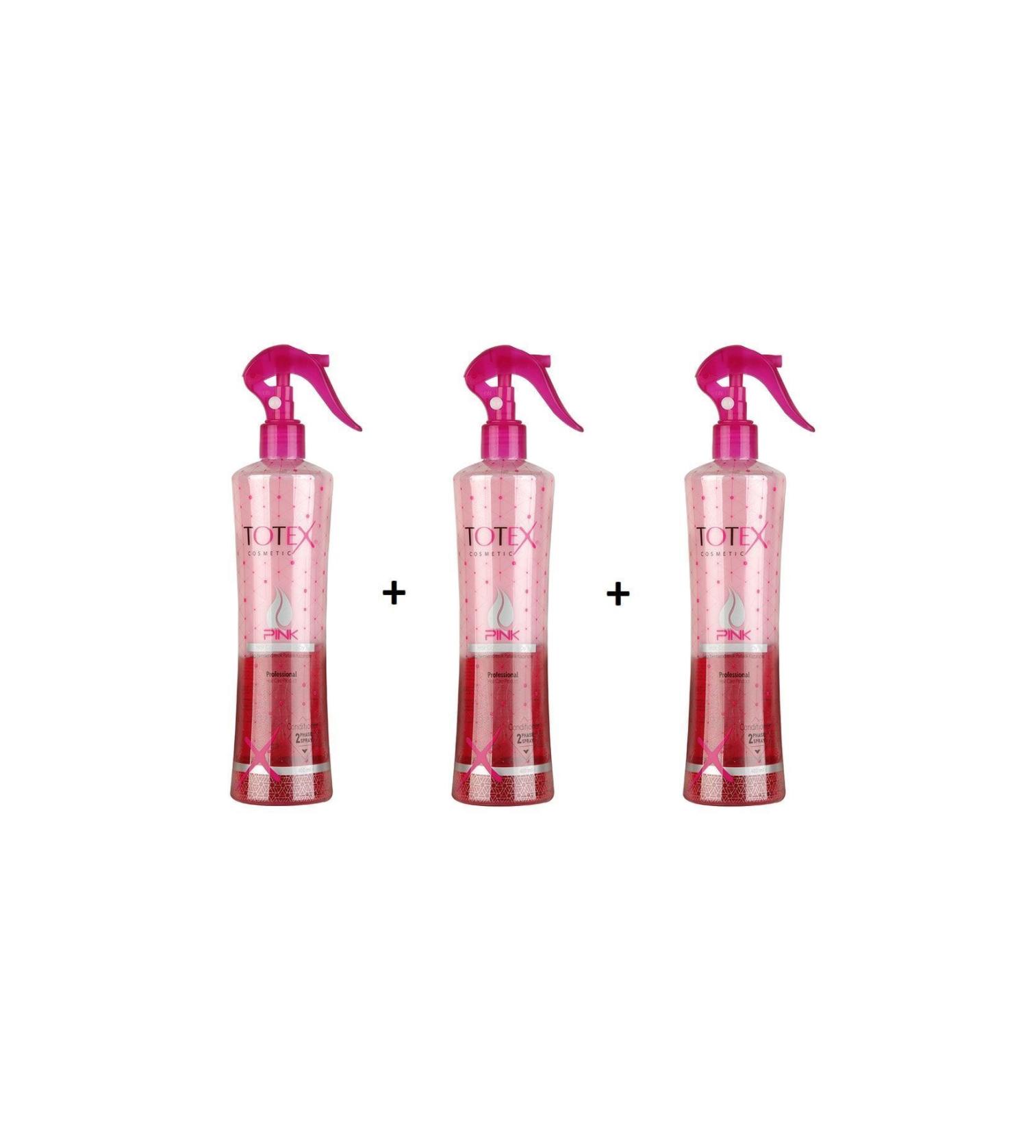 TOTEX Blow Dry Water Pink 400ml (3 Pieces)