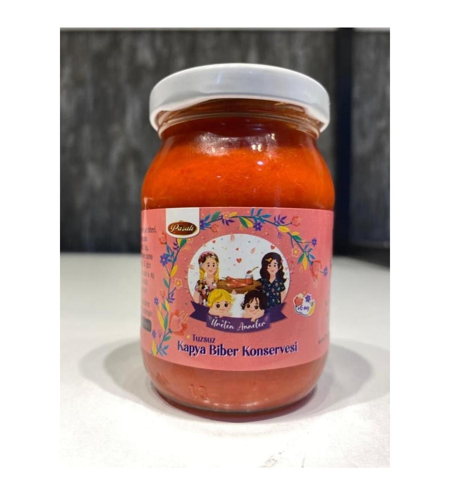 Pa al Unsalted Capia Pepper Puree 160 gr (STARTING FROM THE 6TH MONTH)