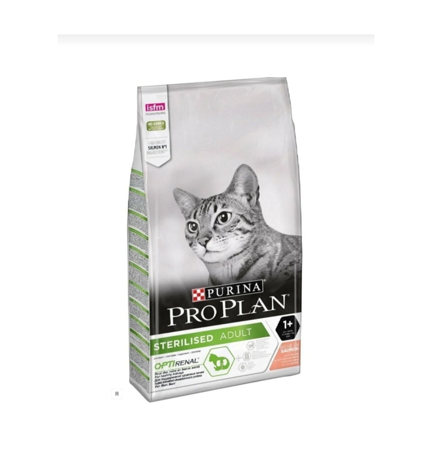 Purina Proplan Sterilized Neutered Salmon Cat Food 10kg