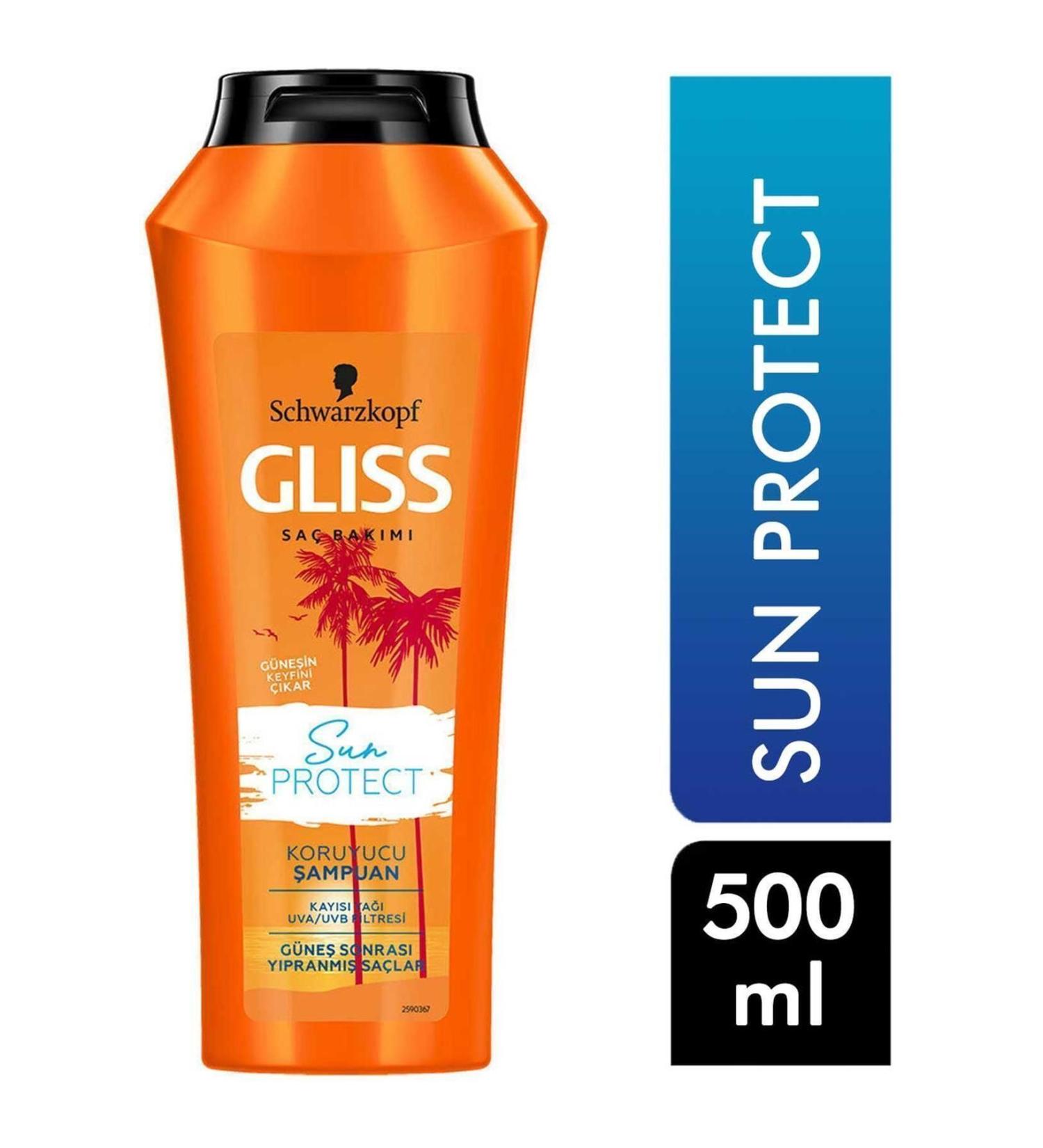 Gliss Shampoo 500 Ml Sun Protect 8690572796375